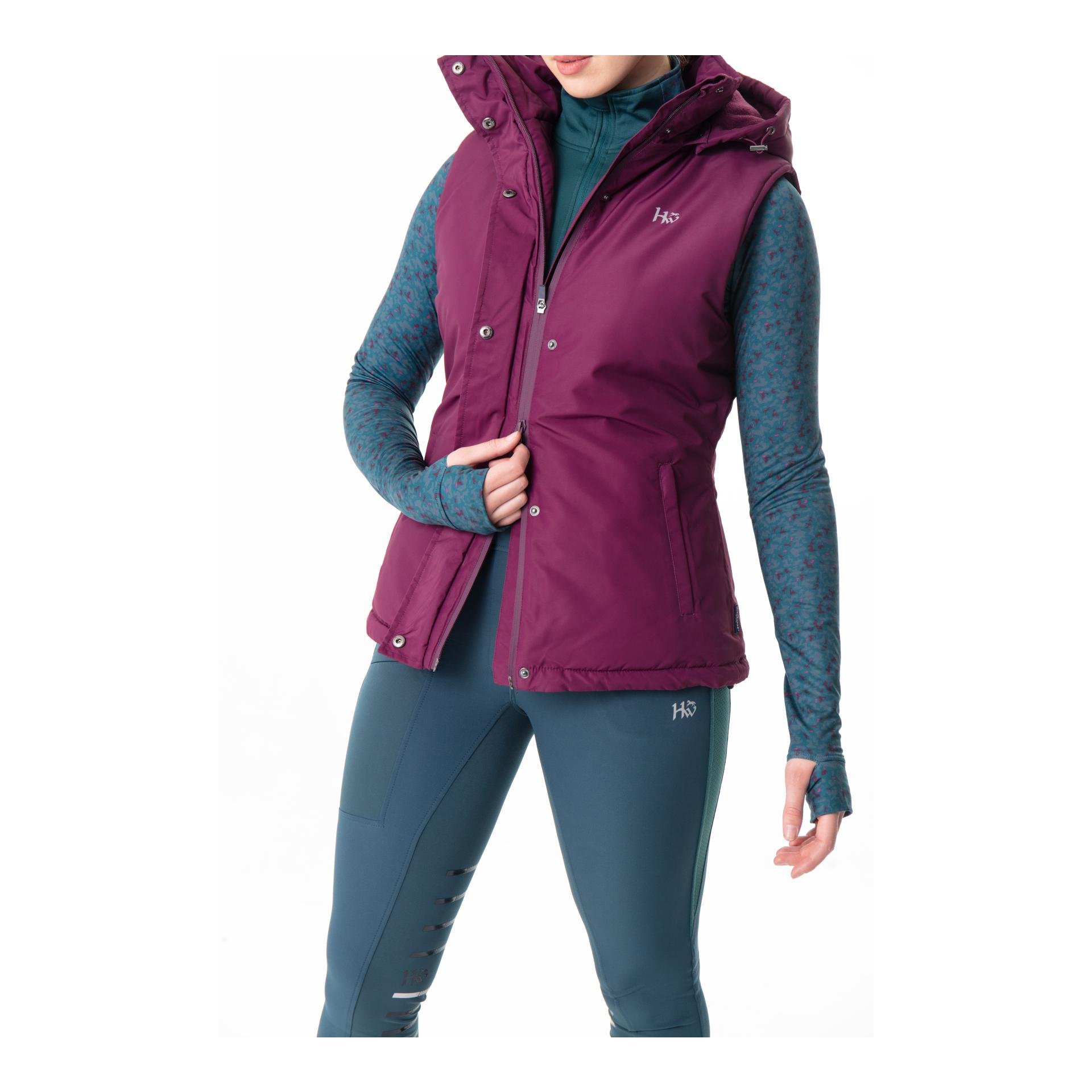 Gilet Equi Eco Technical pour femme - rouge betterave