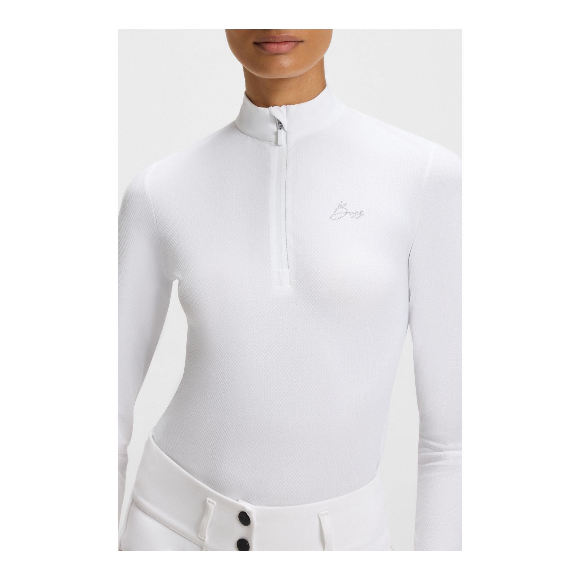 BOSS Equestrian Minou T-Shirt de compétition Texture Femme