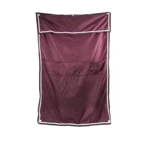 Boxenwandvorhang wasserdicht classic mit Taschen