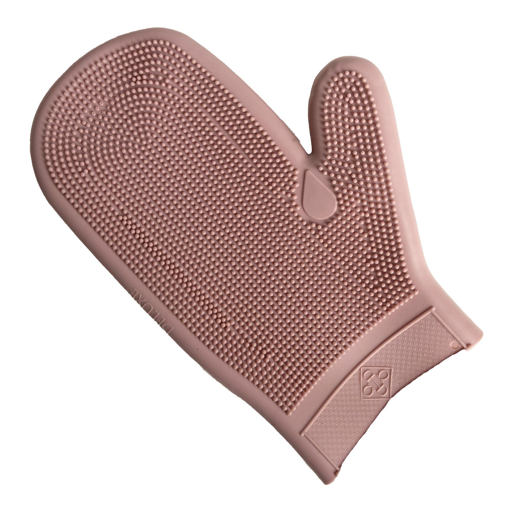 Gummi-Pflegehandschuh