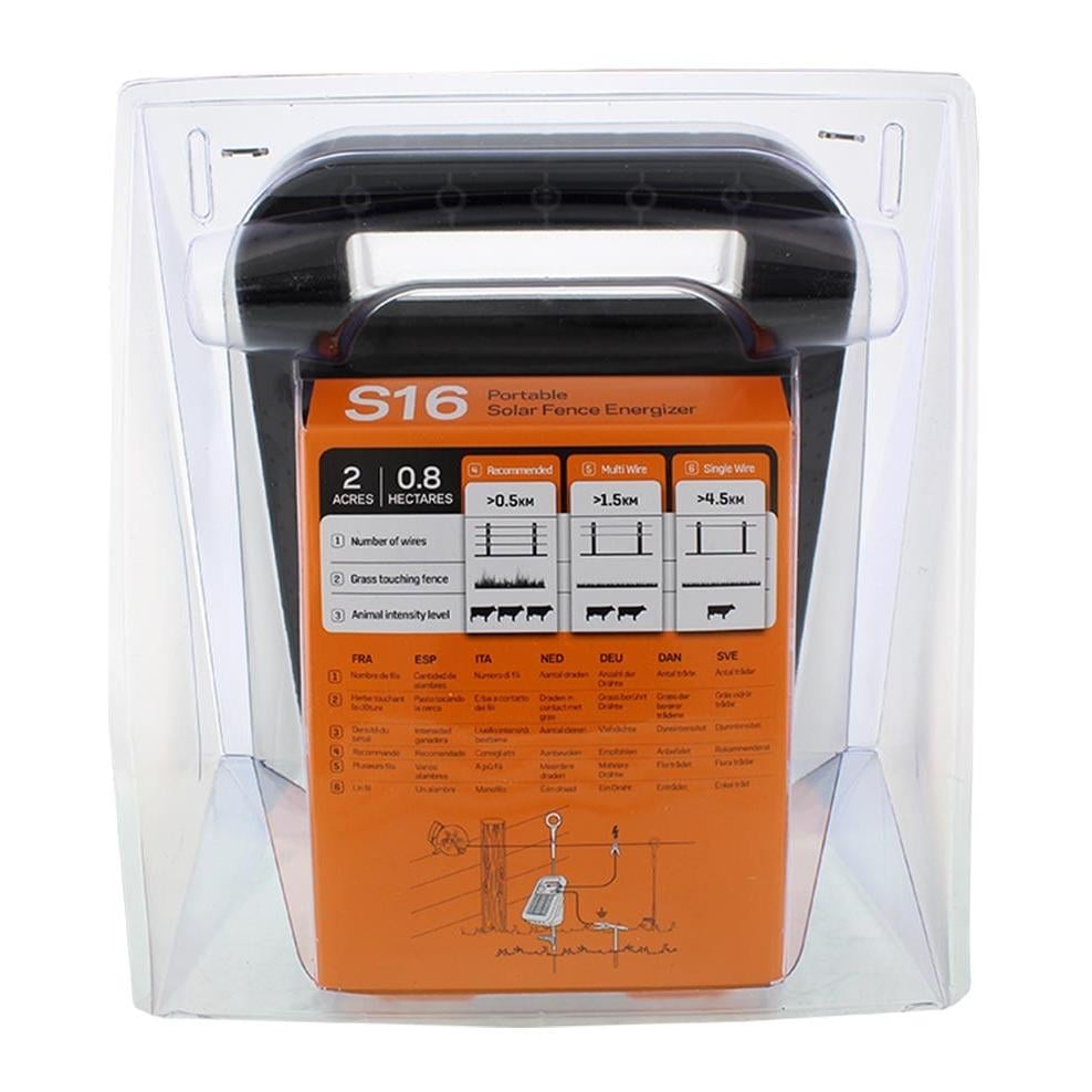 Électrificateur solaire S16 – batterie incl. Électrificateur solaire S16 – batterie incl.