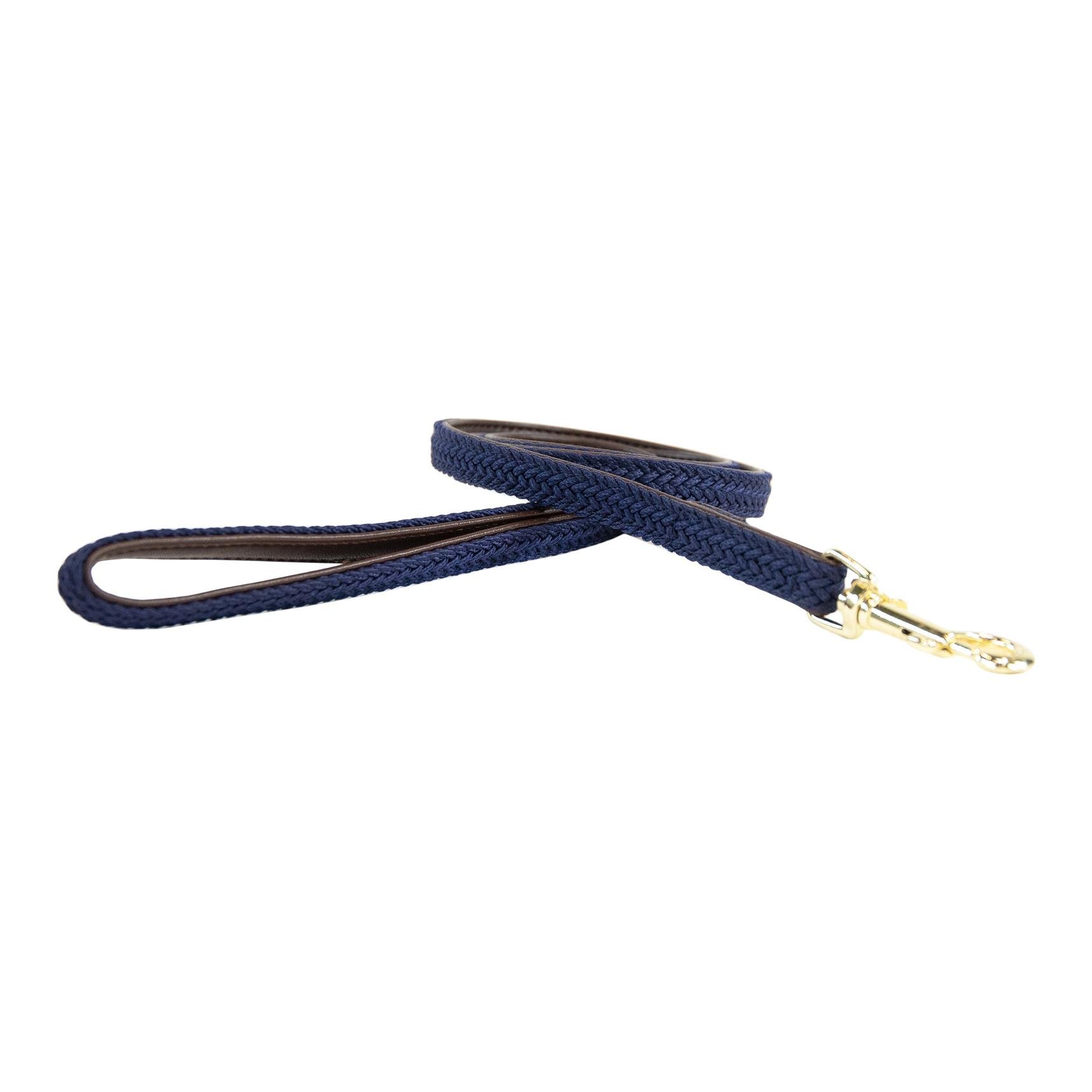 Hundeleine Nylon geflochten - navy Hundeleine Nylon geflochten - navy