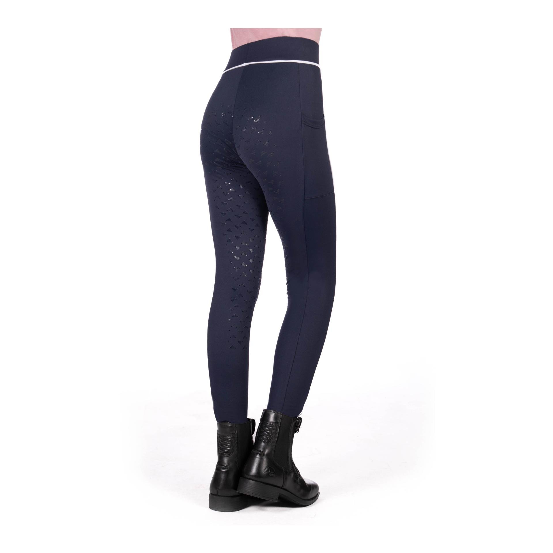 HKM Reitleggings Maui Silikon-Vollbesatz