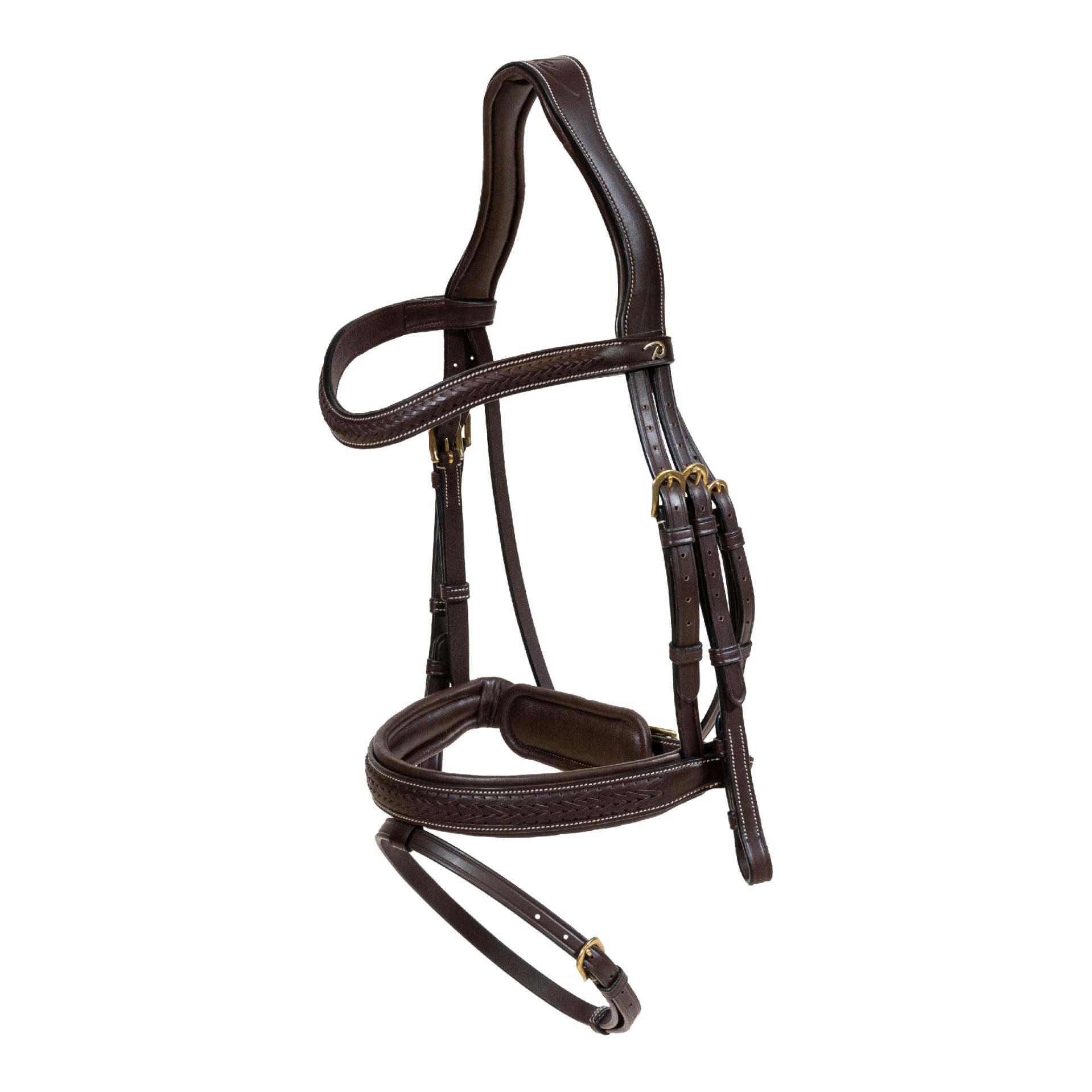Zaumzeug geflochten mit schwedischen Reithalfter D Collection