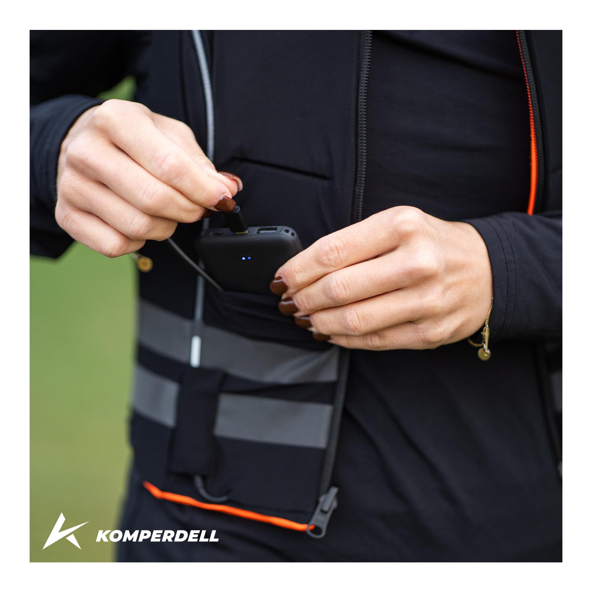 Komperdell Rückenprotektor Ballistic FlexFit High Visibility