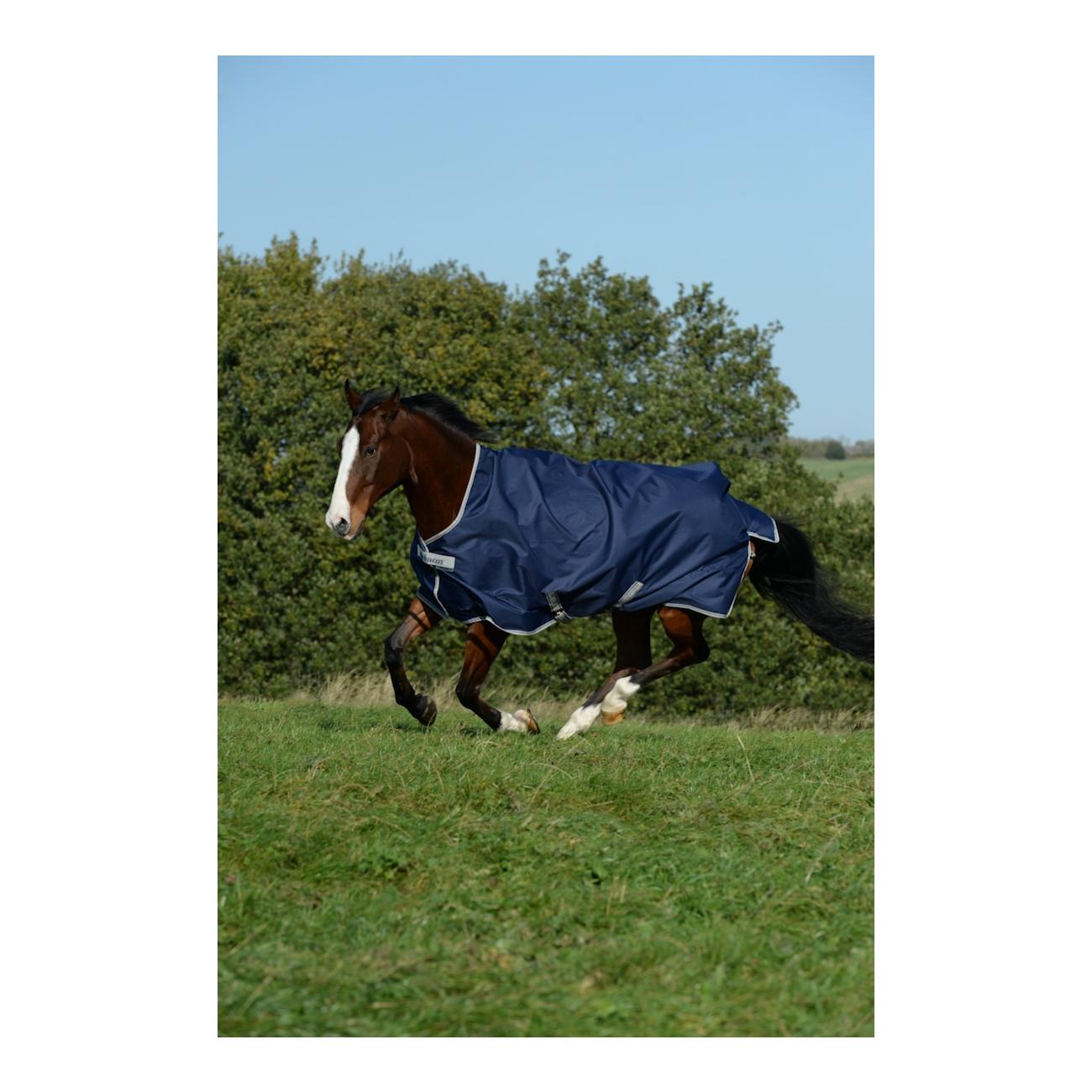 Weidedecke Freedom Turnout High Neck Light - navy/silver Weidedecke Freedom Turnout High Neck Light - navy/silver