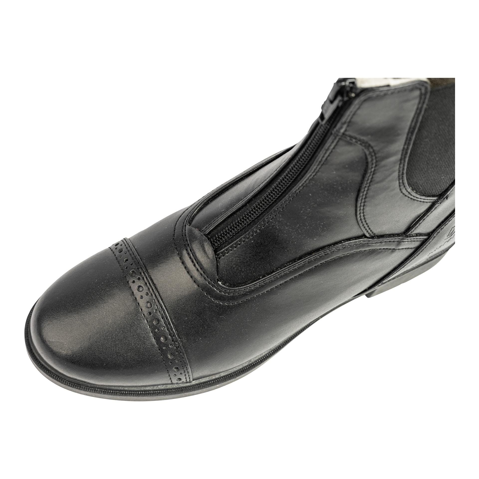Reitstiefelette Frontzip Winter Kunstleder Reitstiefelette Frontzip Winter Kunstleder