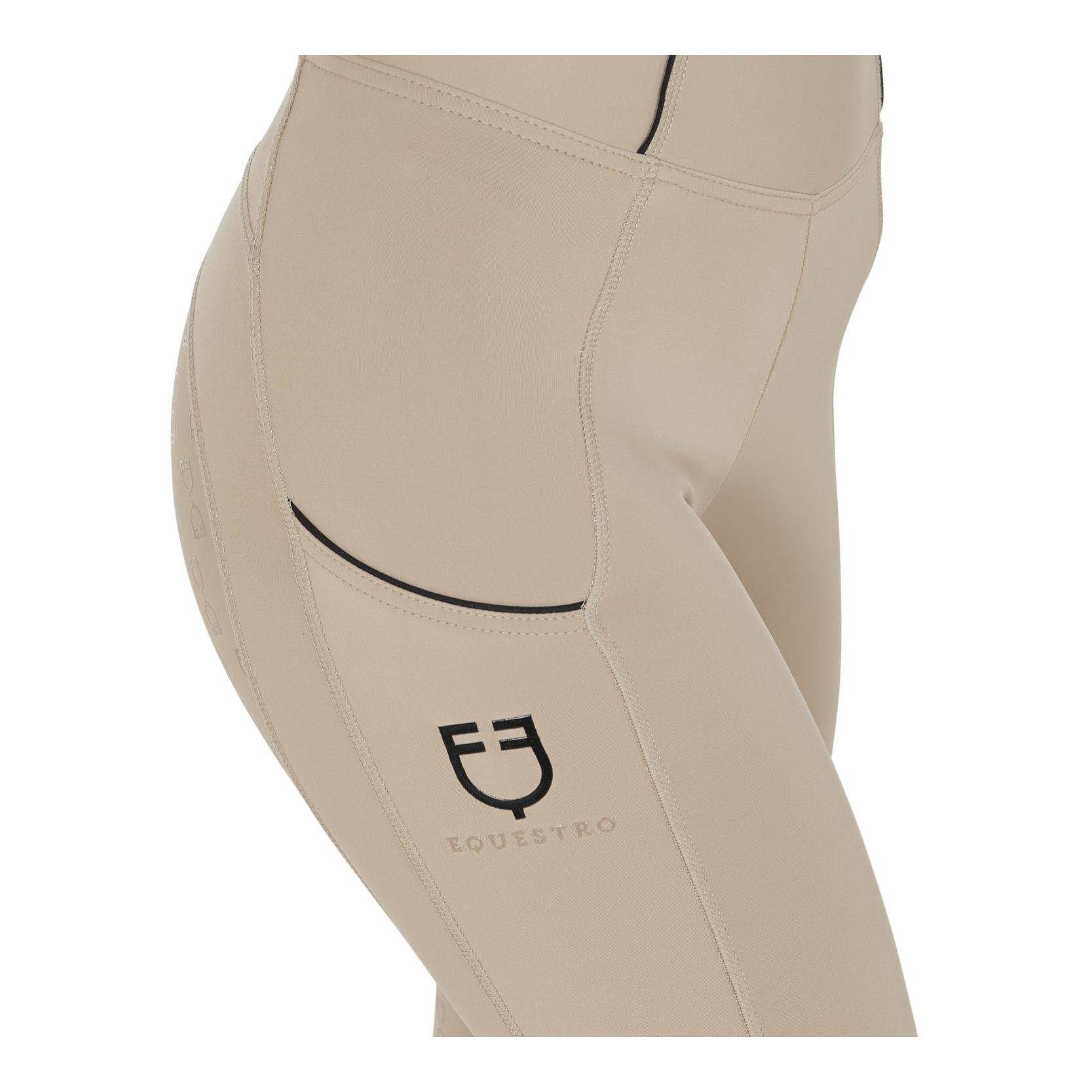 Reitleggins slim fit Vollgrip Highwaist Damen