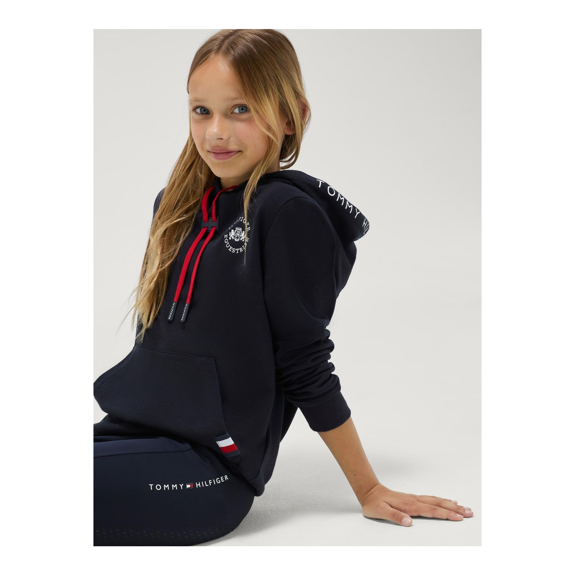 Tommy Hilfiger Equestrian Hoodie Laguna Logo Junge Reiter/innen