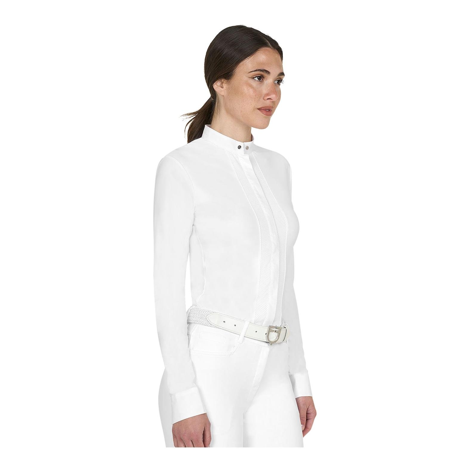 Turniershirt Micro Mesh Langarm Damen