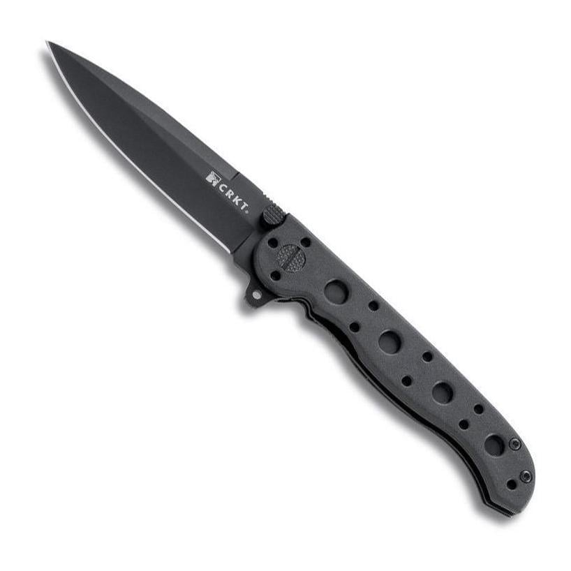 CRKT M16® - 01KZ Spear Point Black - EDC/Einsatzklappmesser - Schwarz -