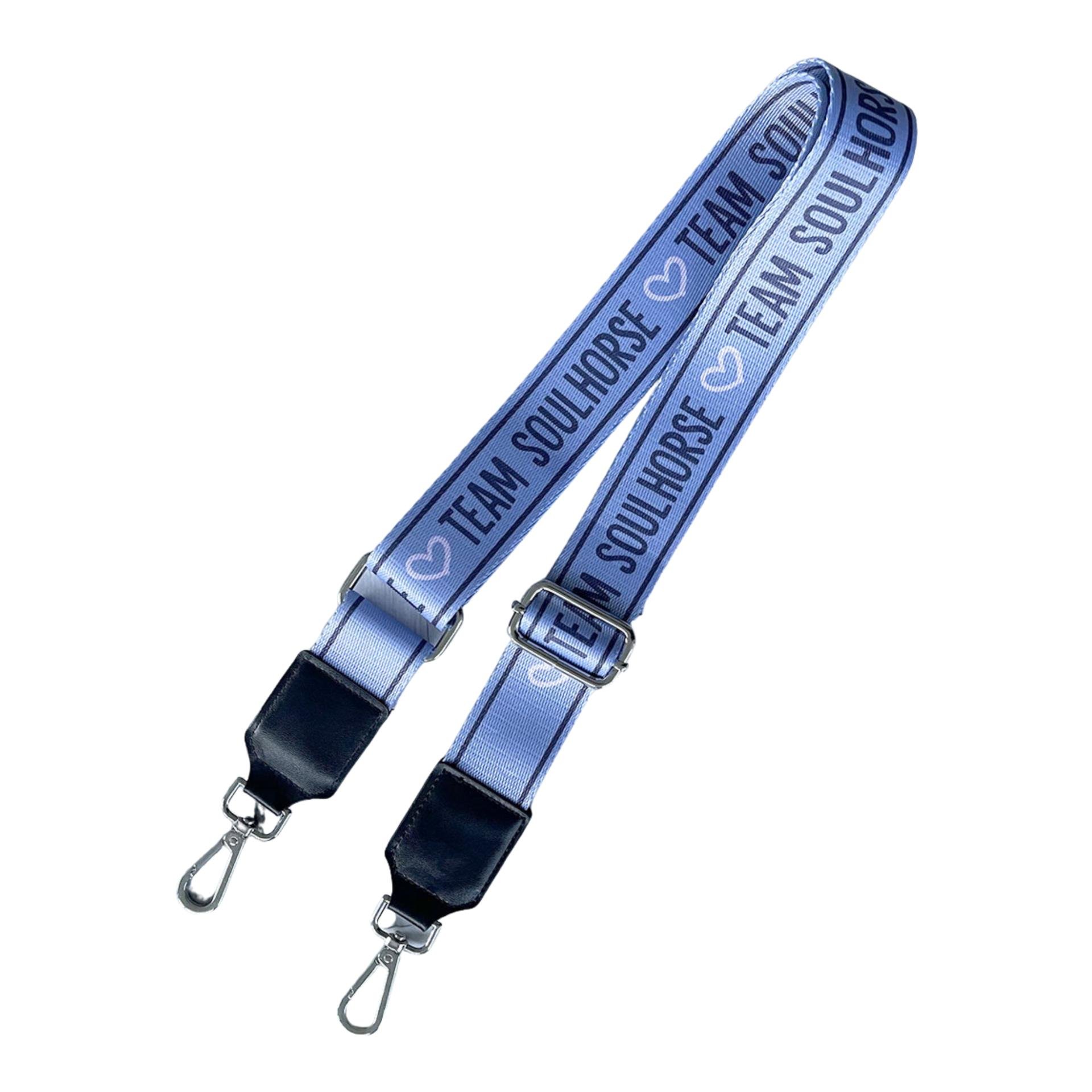 Taschenriemen "Team Soulhorse" - Hellblau -