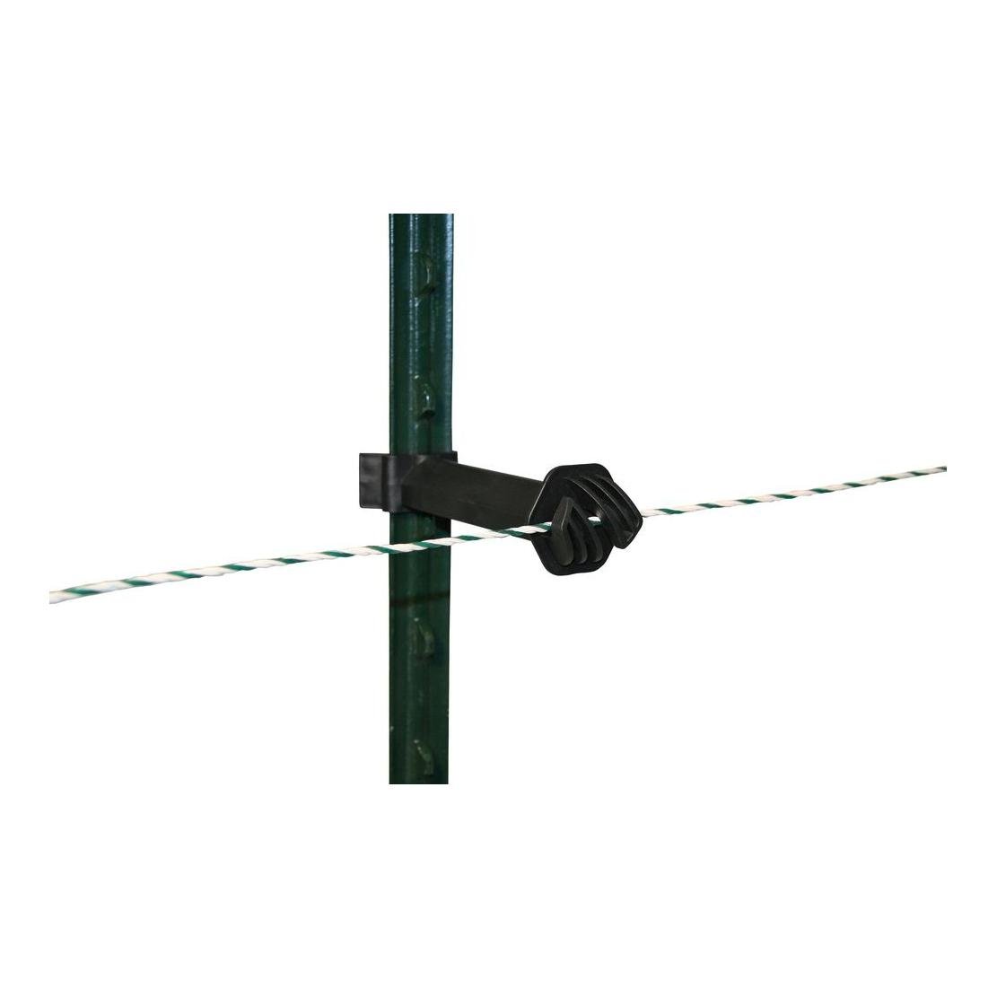 T-Pfosten Abstandisolator 25 Stück - Schwarz T-Pfosten Abstandisolator 25 Stück - Schwarz