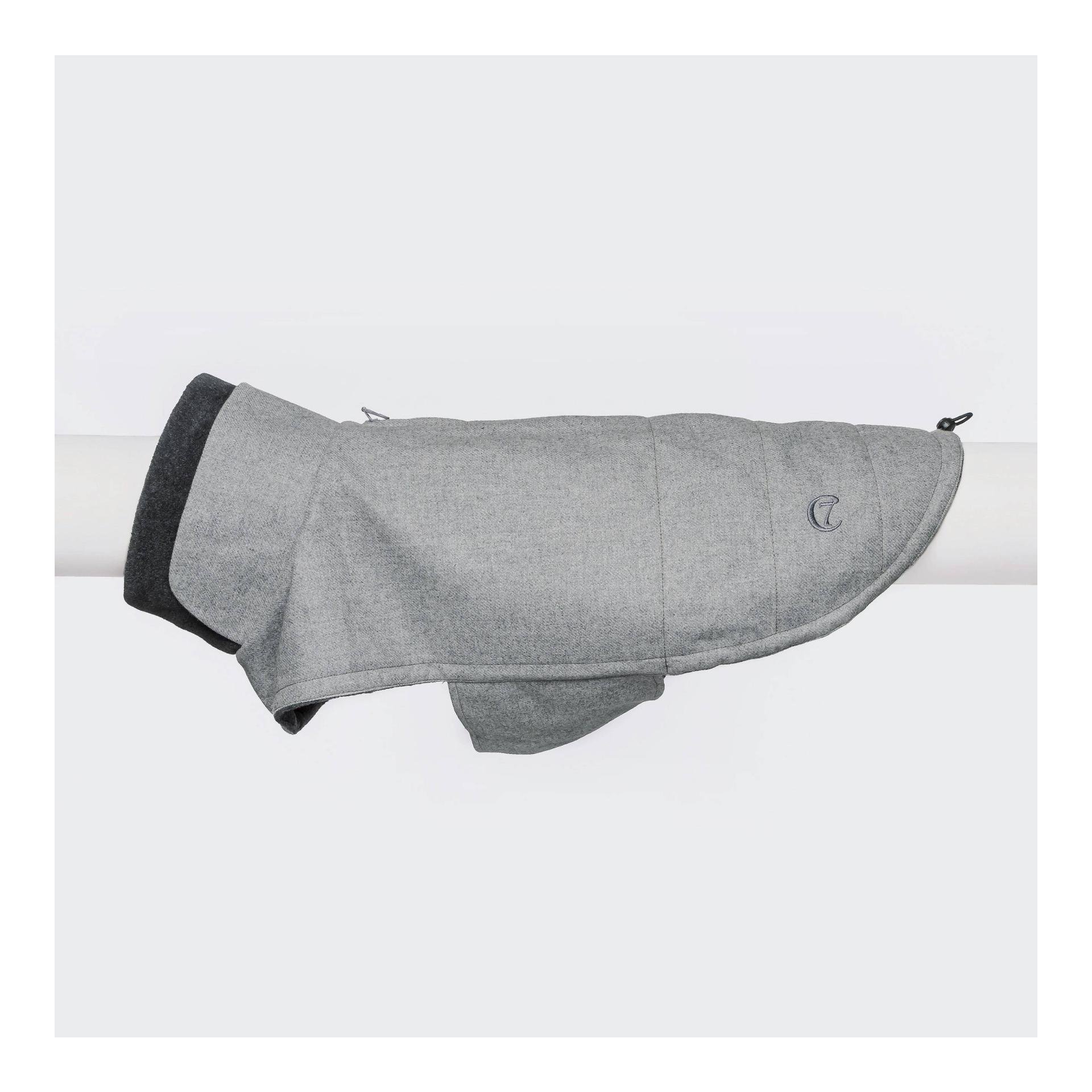 Hundemantel Brooklyn - flanell grey Hundemantel Brooklyn - flanell grey