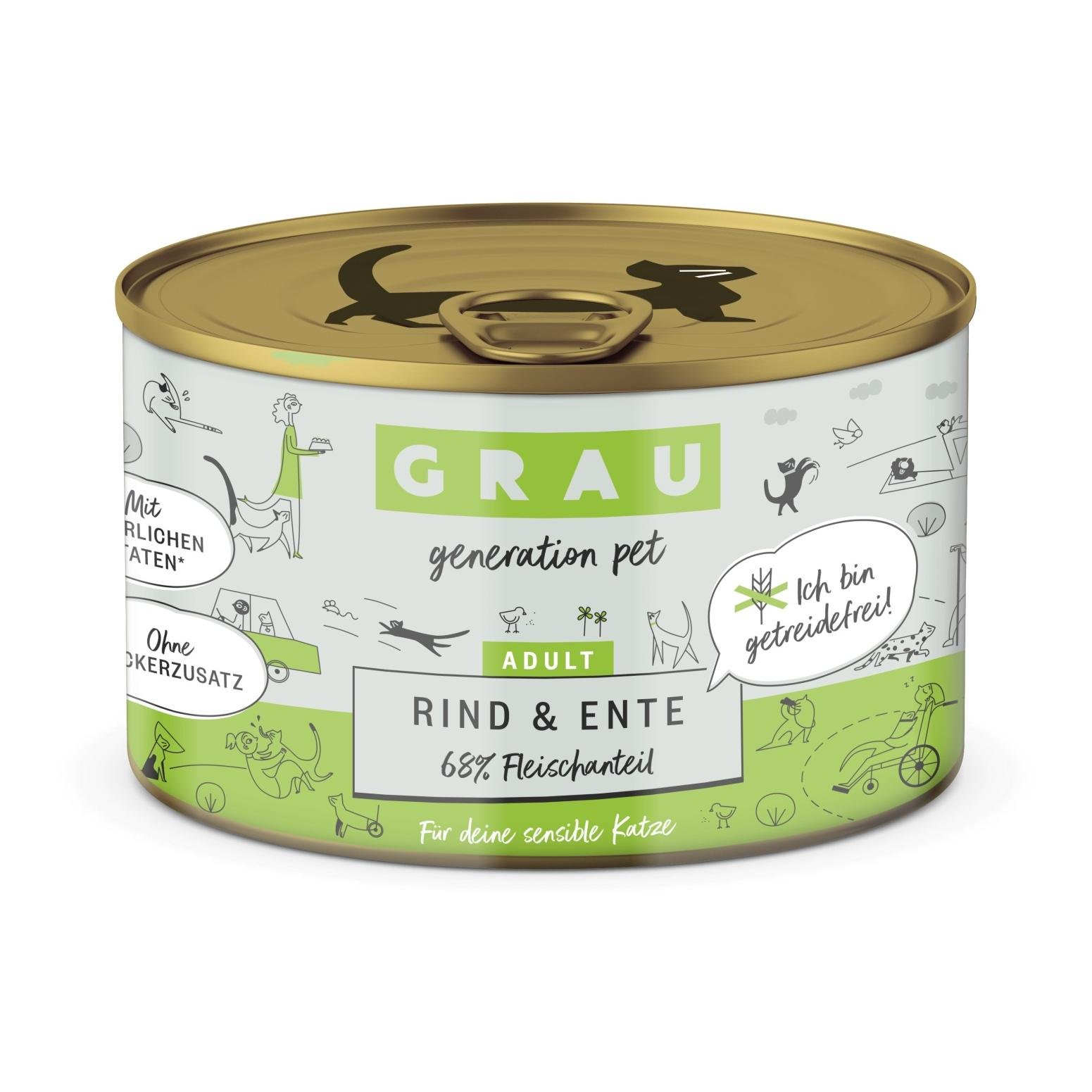 Nassfutter Rind und Ente Nassfutter Rind und Ente