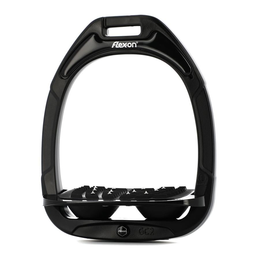 Étriers Green Composite - Gamme plateau incliné avec Ultragrip - noir/noir/noir