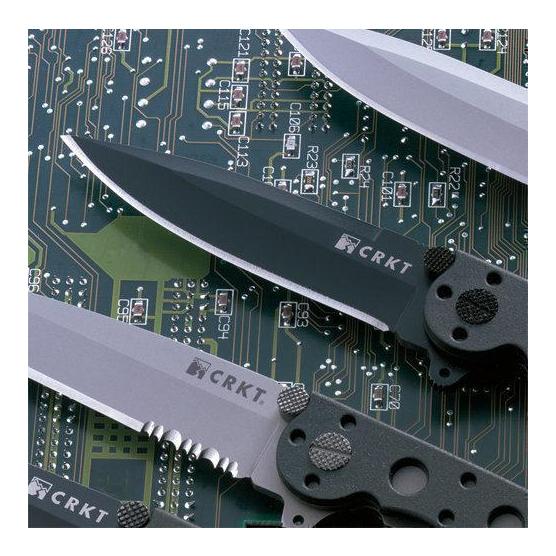 M16® - 01KZ Spear Point Black - EDC/Couteau pliant d'intervention