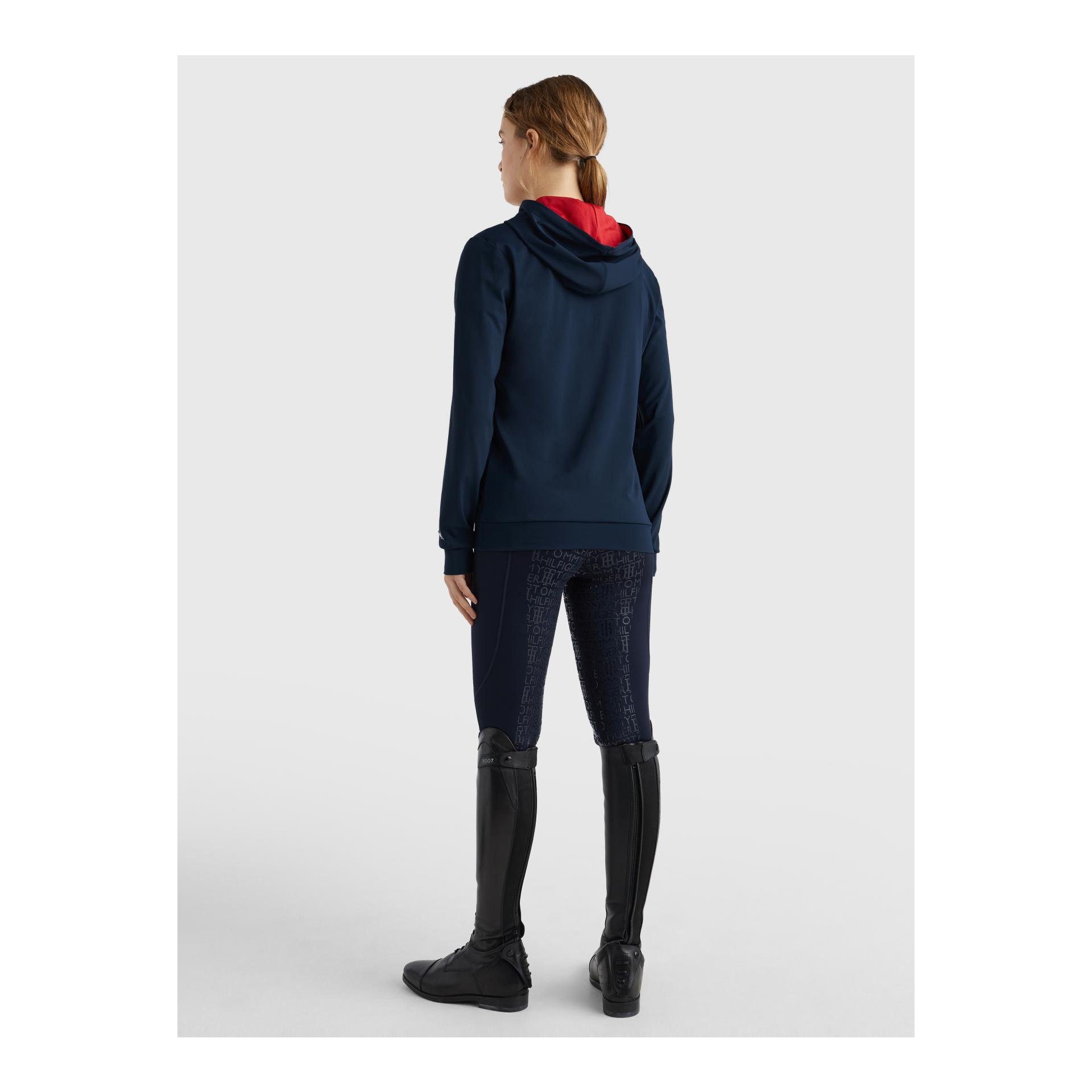 Sweat à capuche Tommy Flag Performance femme