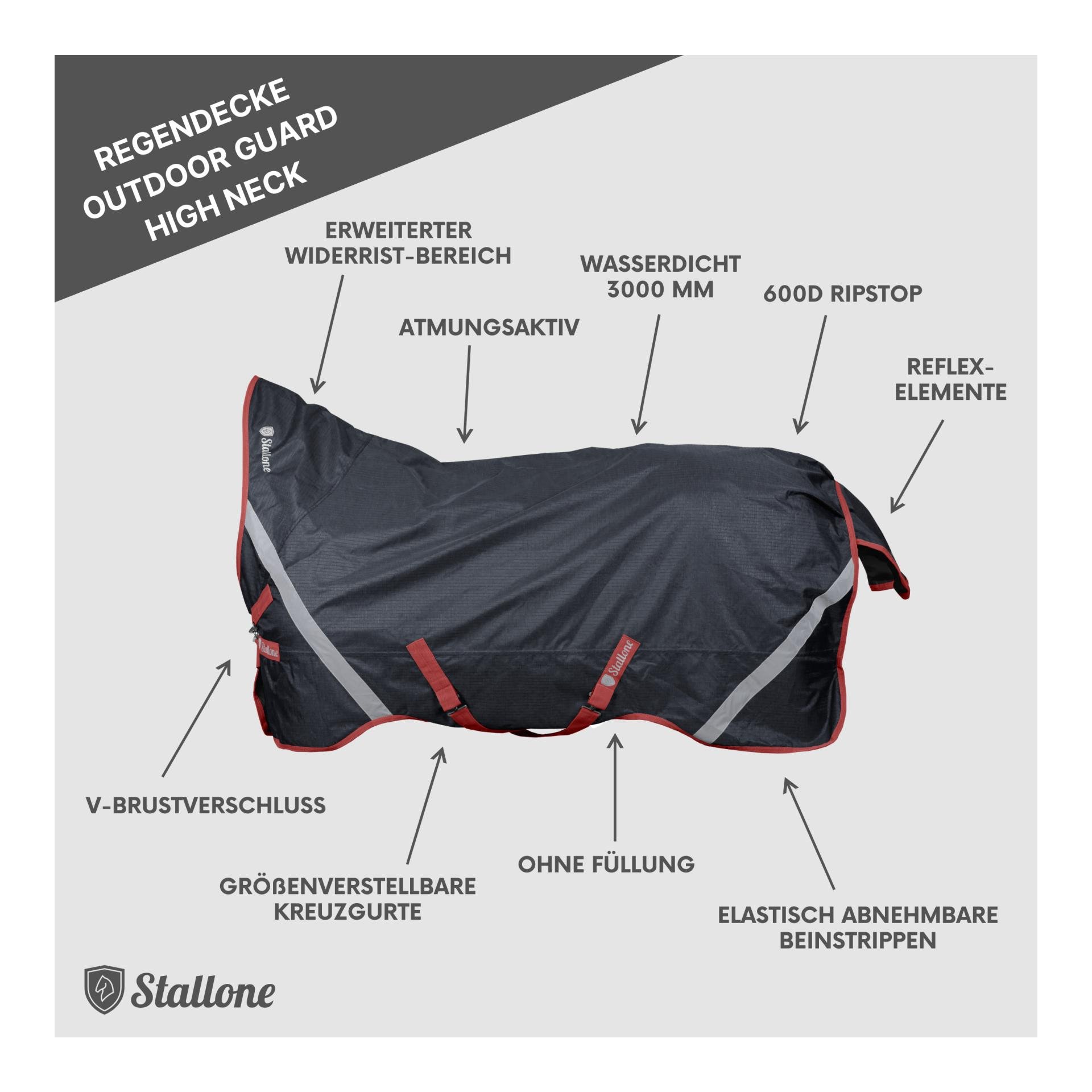 Regendecke Outdoor Guard High Neck