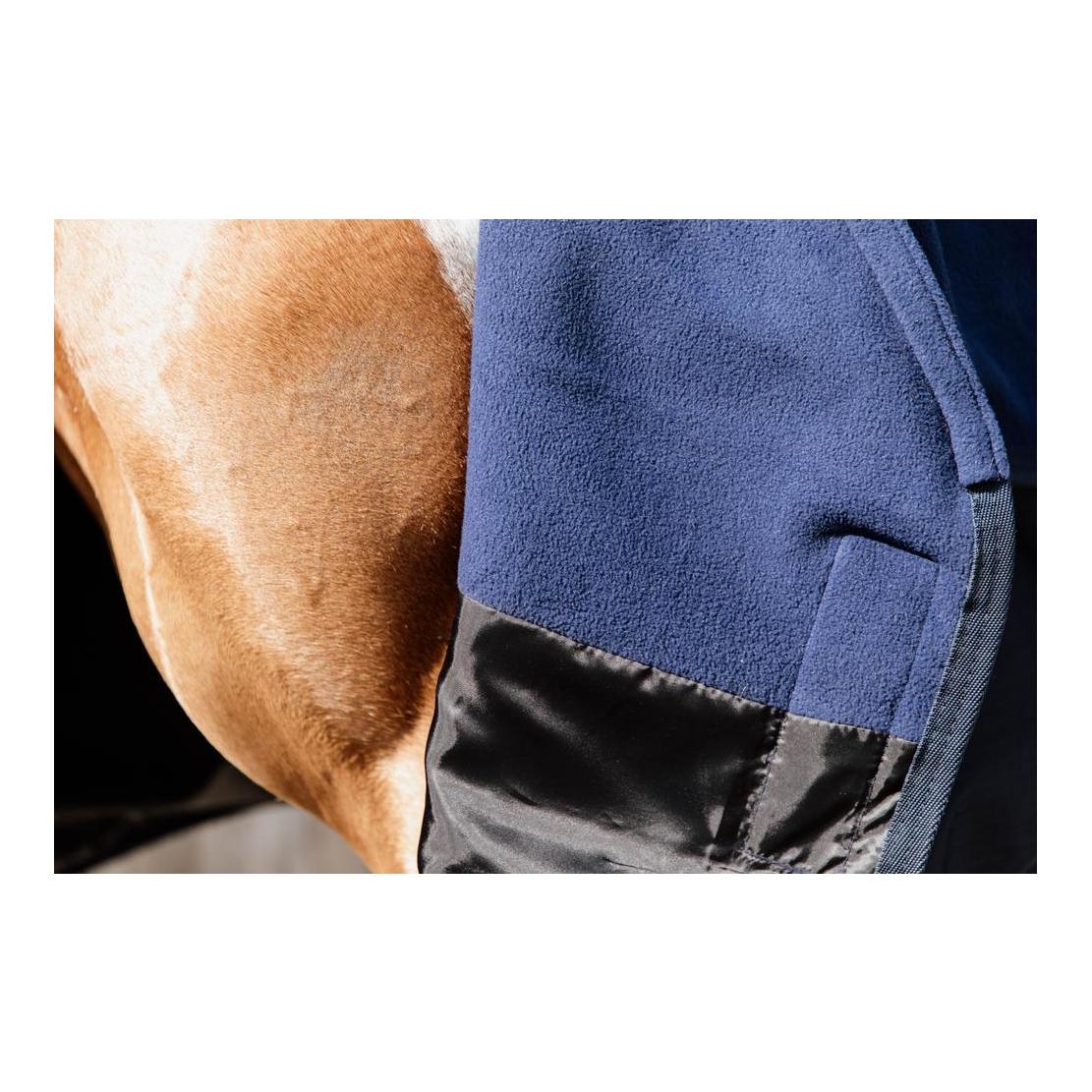 Weidedecke Turnout all weather Quick dry Fleece mit Halsteil 0 Gramm