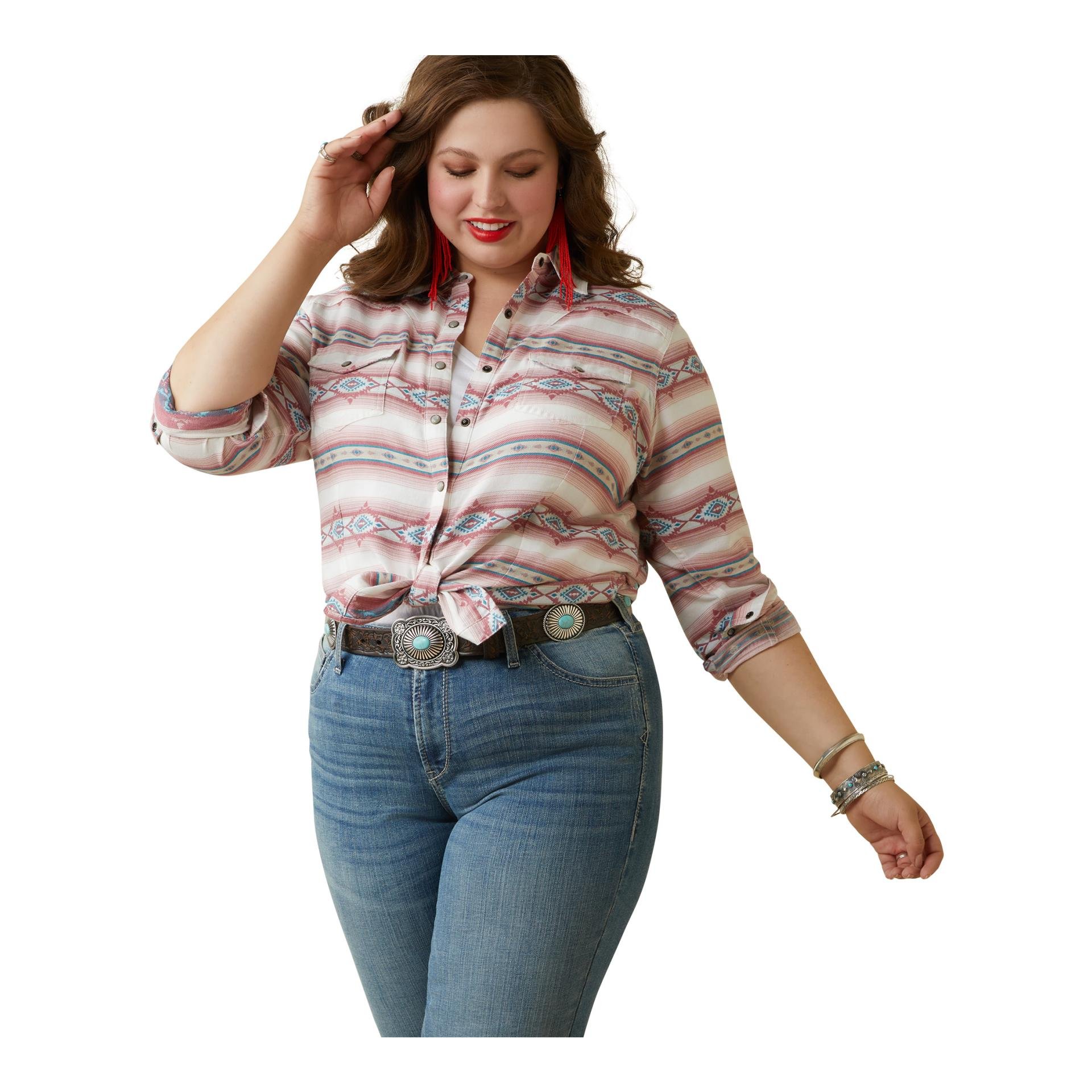 Shirt Real Kaycee Classic Fit Damen Shirt Real Kaycee Classic Fit Damen