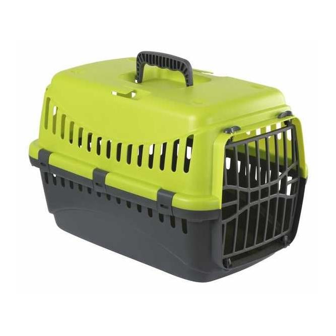 Kerbl Pet Transportbox Expedition - Grün/Grau -