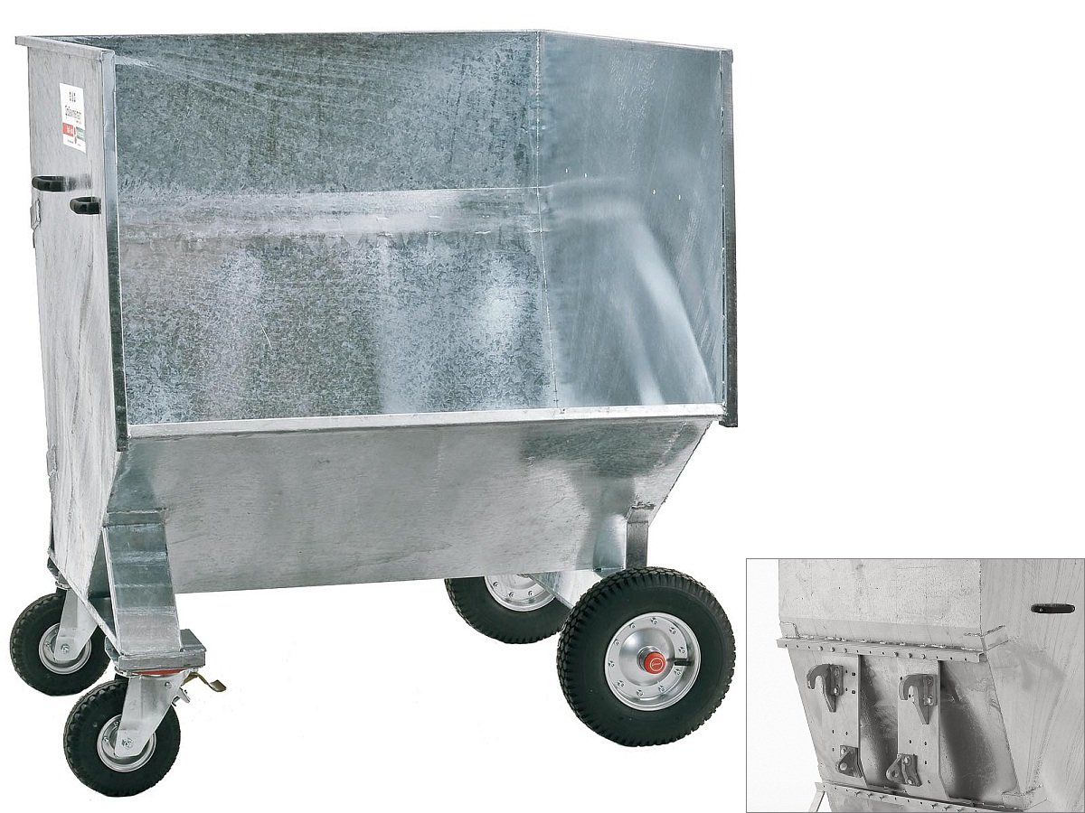 Growi Großraumkuli für Hoflader Euro-Aufnahme