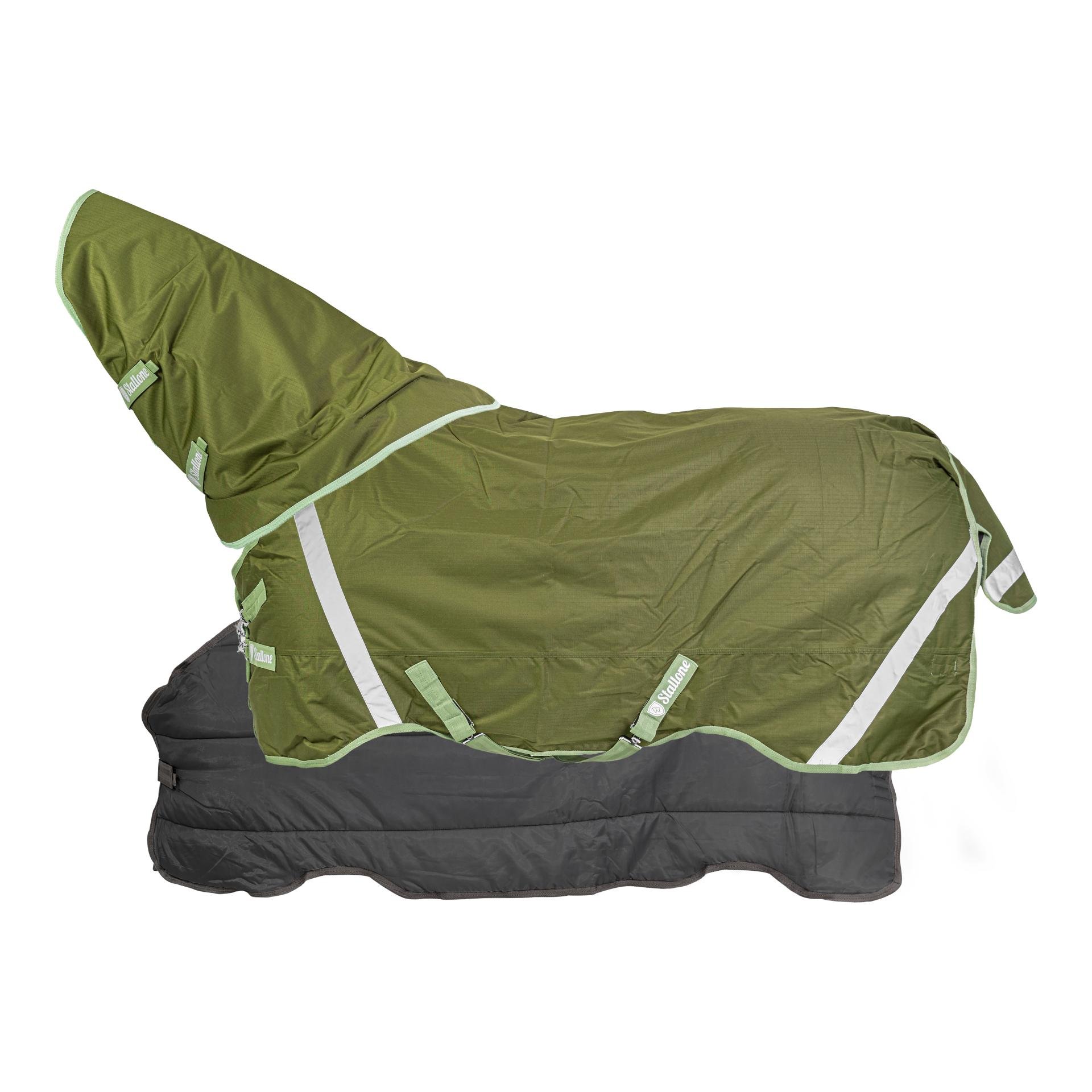 Decken-Set 300-400 g Weidedecke Outdoor Guard mit Unterdecke und Halsteil Decken-Set 300-400 g Weidedecke Outdoor Guard mit Unterdecke und Halsteil