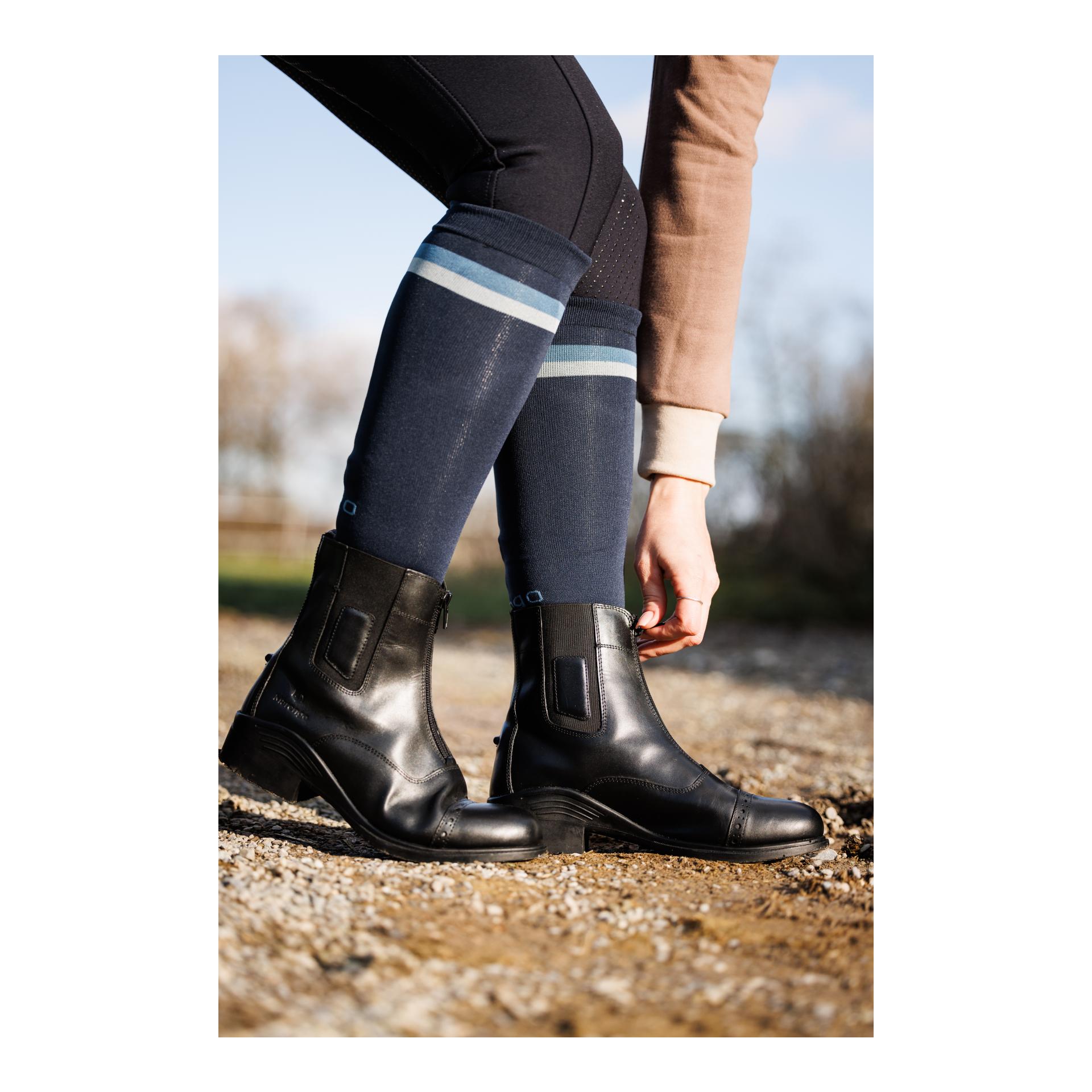 Reitstiefelette Frontzip Pro Echtleder Reitstiefelette Frontzip Pro Echtleder