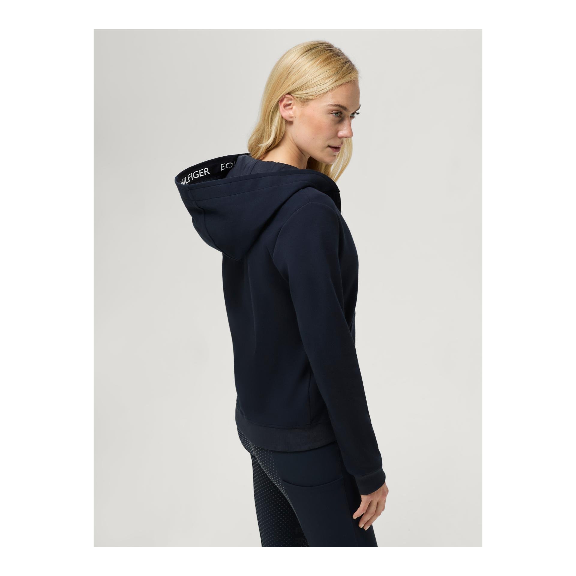 Tommy Hilfiger Equestrian Hoodie Beverly Zip Up Damen