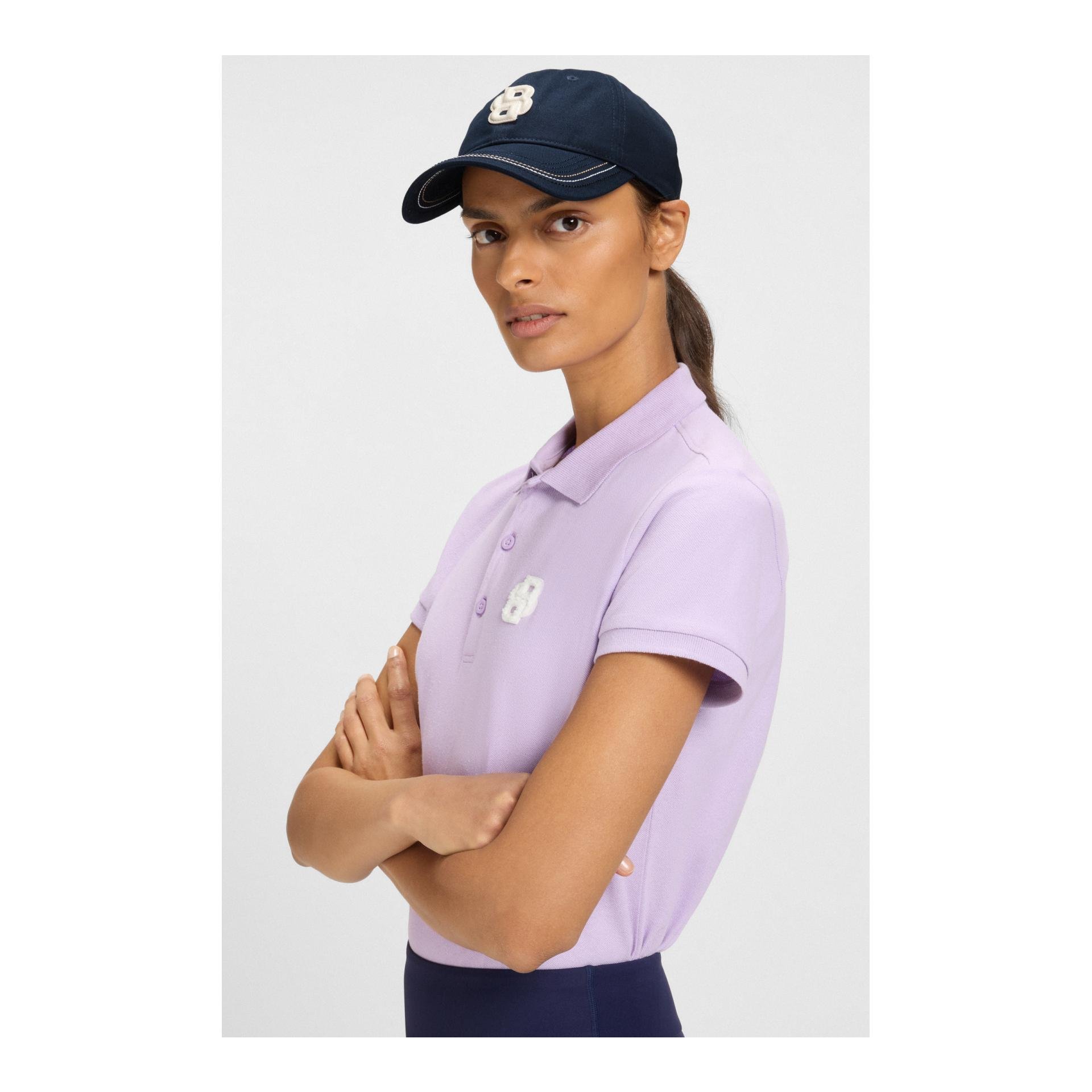 BOSS Equestrian Casquette en cuir BB