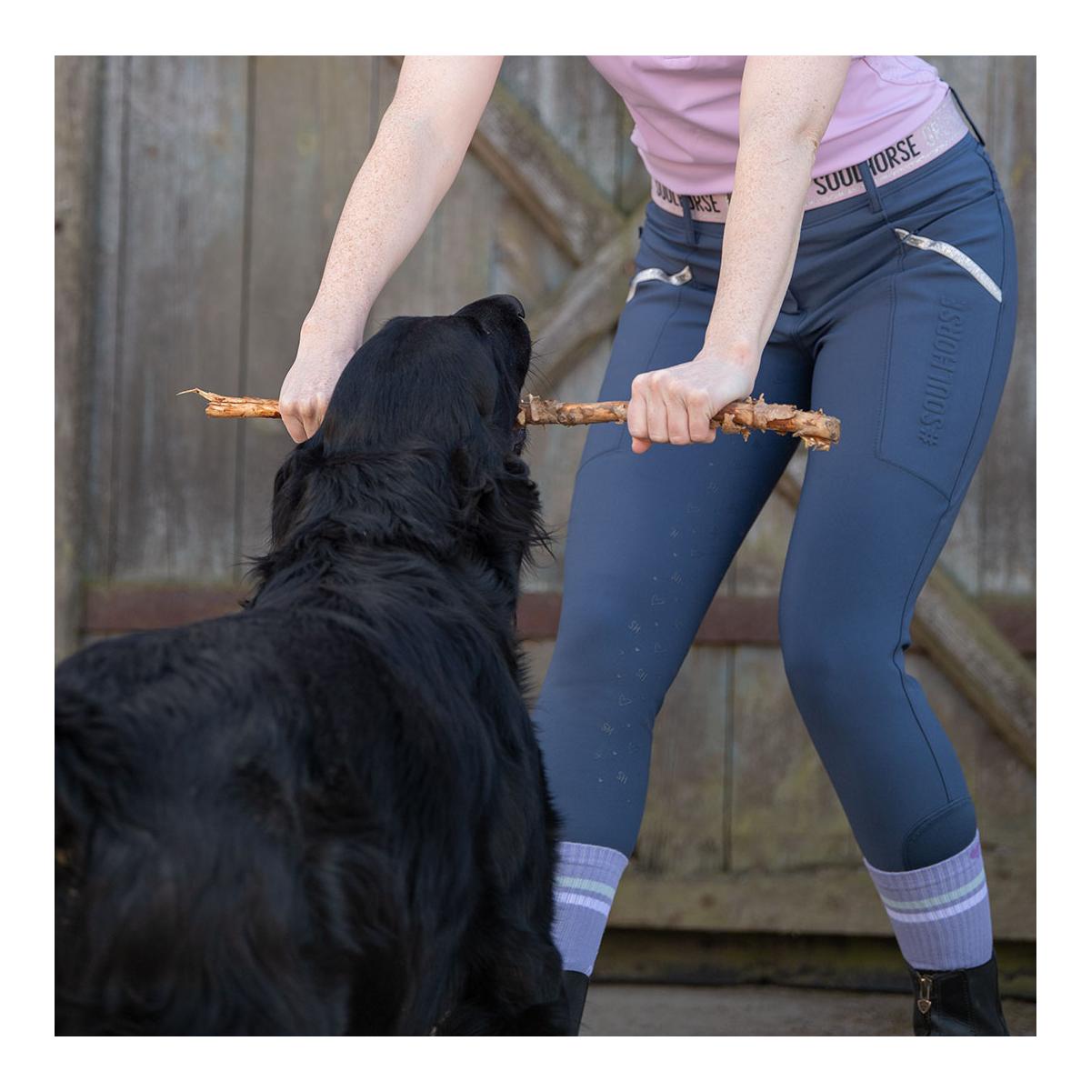 Reithose Ruffles & Glitzer Vollbesatz Damen