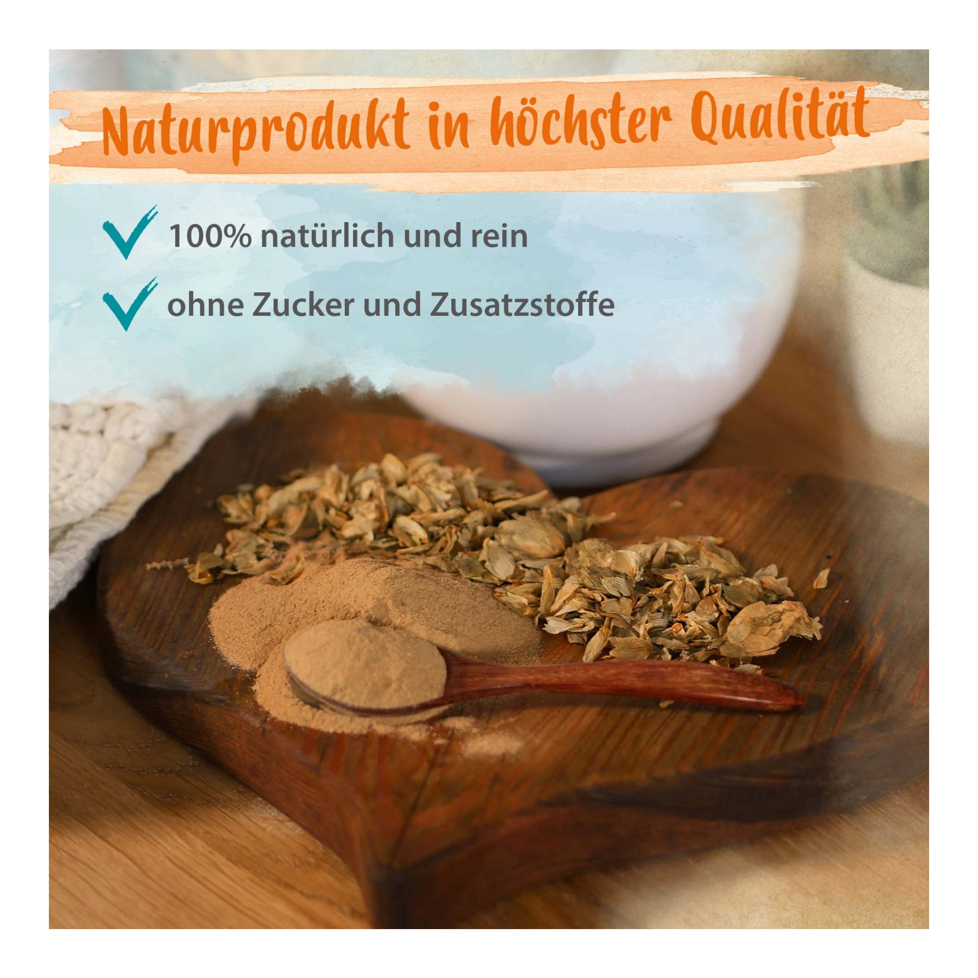 Bierhefe Pulver - Futterergänzung für glänzendes Fell & kräftige Haut Bierhefe Pulver - Futterergänzung für glänzendes Fell & kräftige Haut