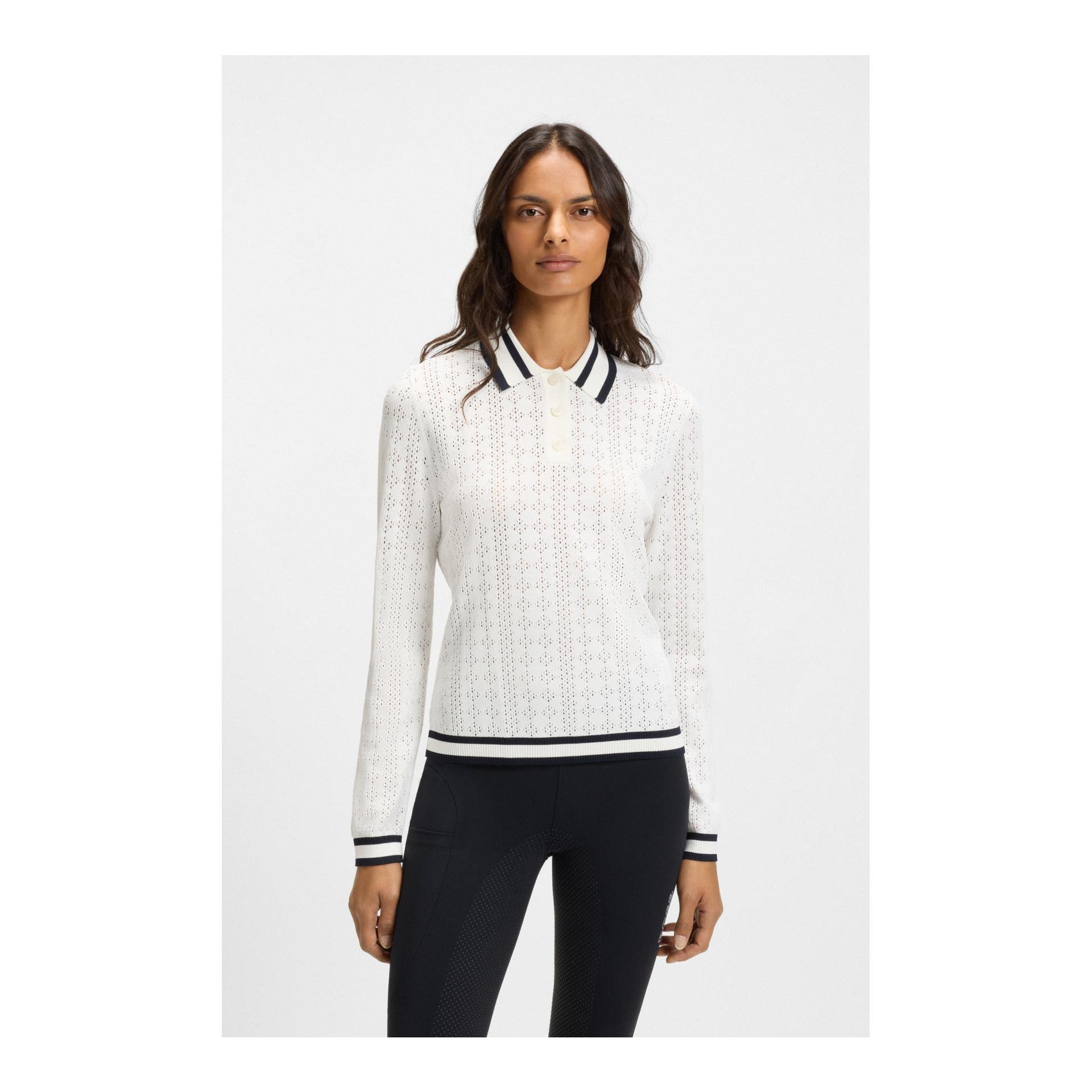 BOSS Equestrian Polo en maille Pam Ajor pour femmes