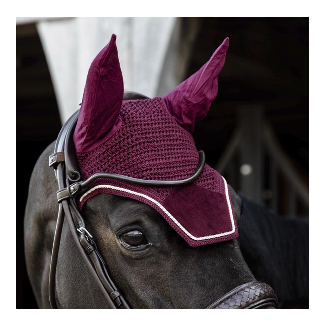 Ohrengarn Wellington Velvet samt - bordeaux