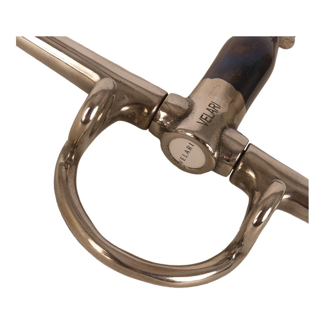 Velari Doppelt Gebrochene Schenkelaufziehtrense Sweet Iron 16mm