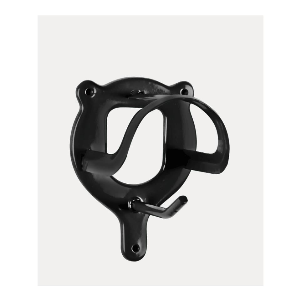 Waldhausen Porte-bridon en métal Couleur: Noir, Taille: One Size