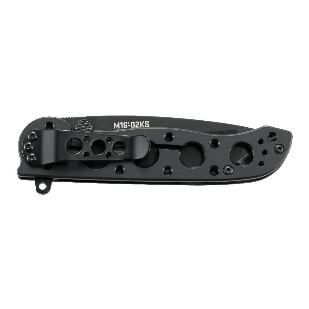 M16® - 02KS Black Tanto - EDC/Couteau pliant d'intervention