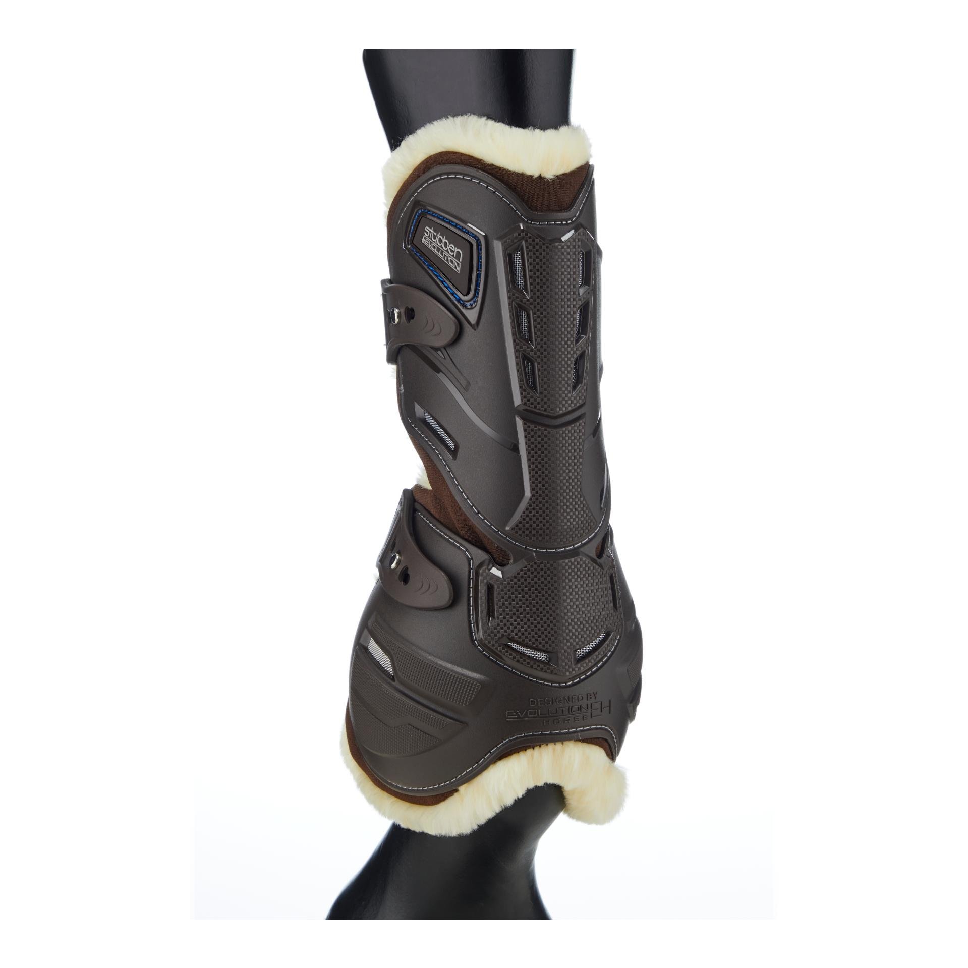 Stübben Gamaschen Hybrid Fleece - braun