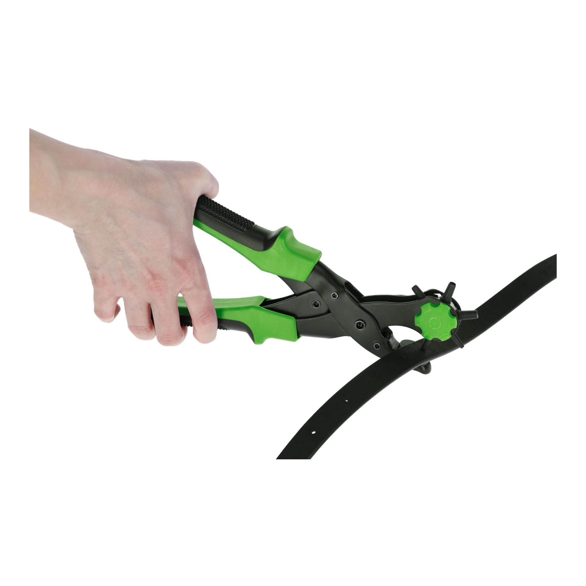 Kerbl Lochzange mit 6 Stanzgrössen