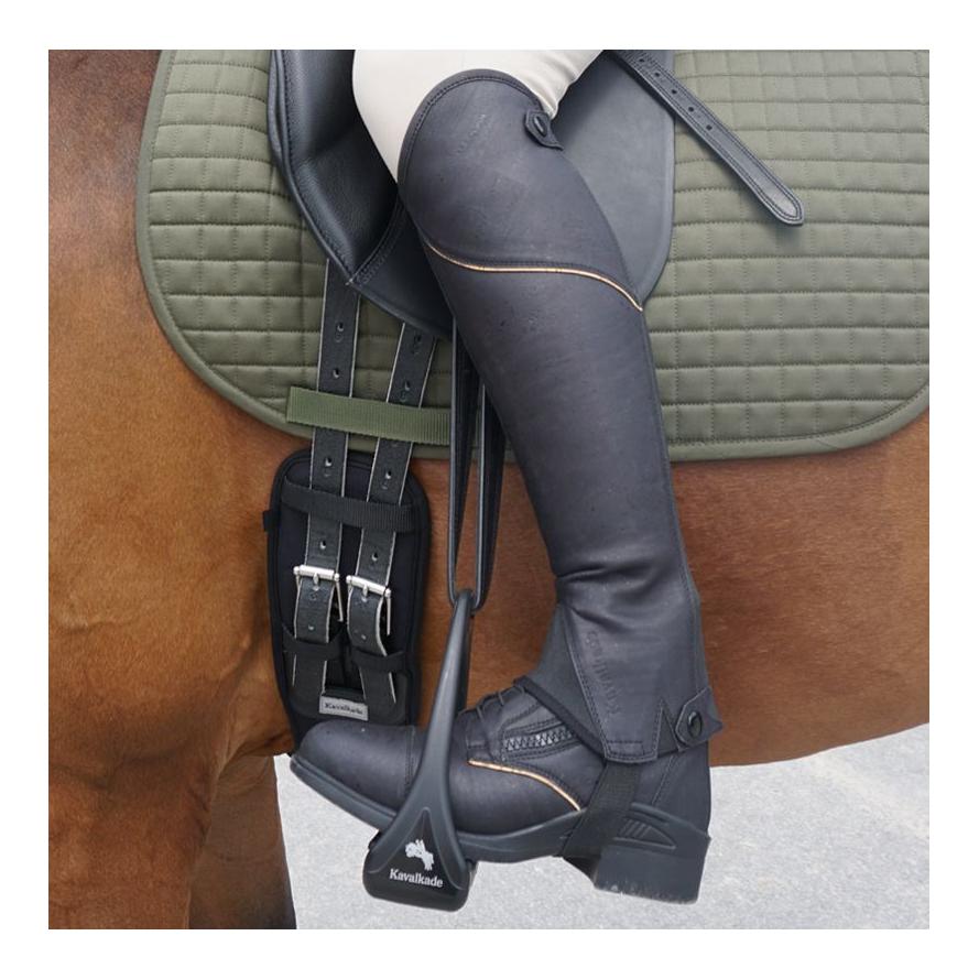 Vegane Chaps Cortica (aus Kork) - schwarz Vegane Chaps Cortica (aus Kork) - schwarz