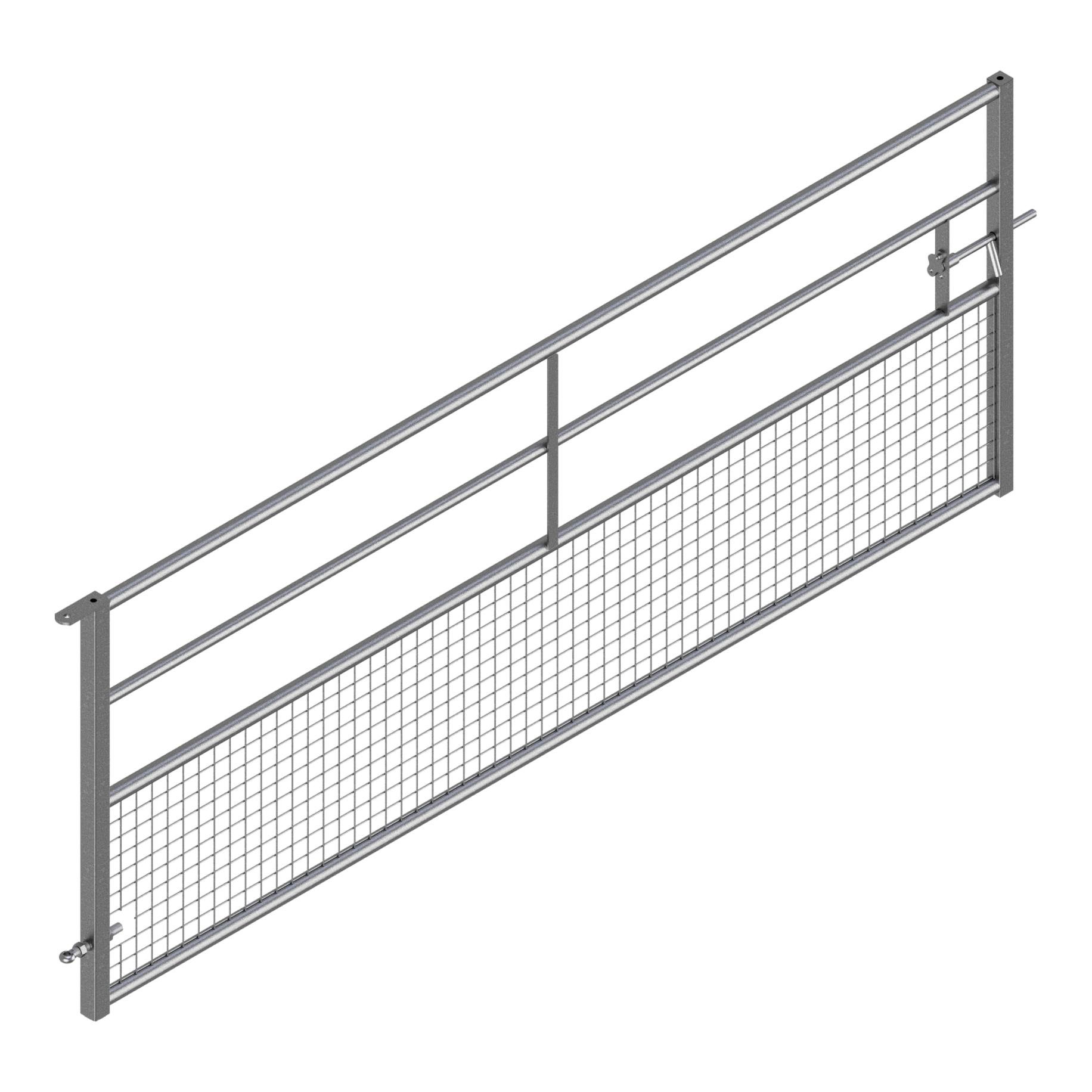 Weidezauntor - mit Gitter - Höhe 1.14 m Weidezauntor - mit Gitter - Höhe 1.14 m