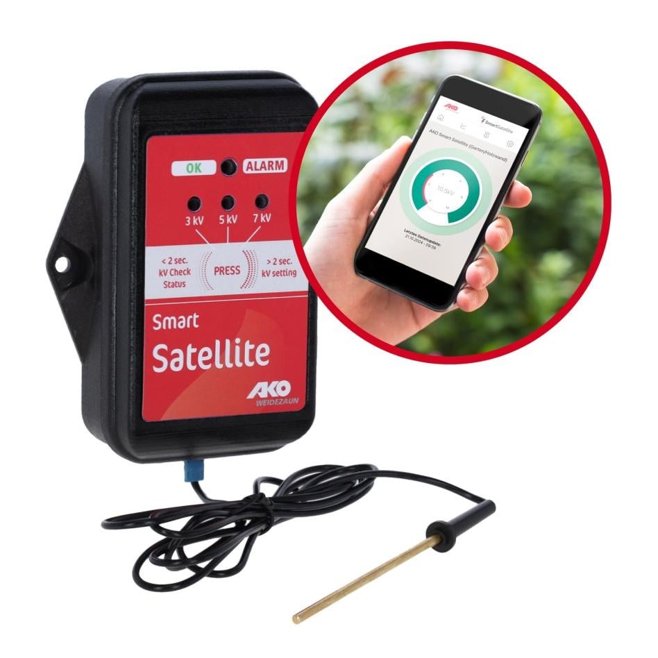 Smart Satellite - Zaun- und Batterieprüfer Smart Satellite - Zaun- und Batterieprüfer