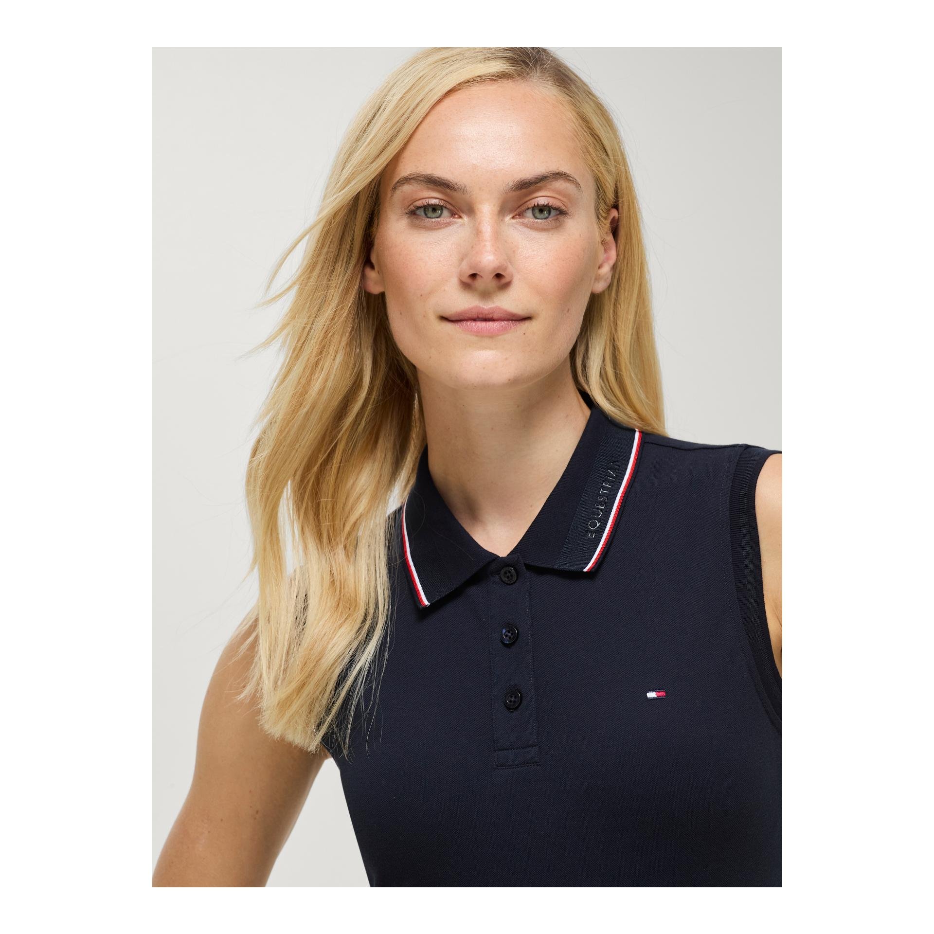 Tommy Hilfiger Equestrian Poloshirt Cordova sleeveless Damen