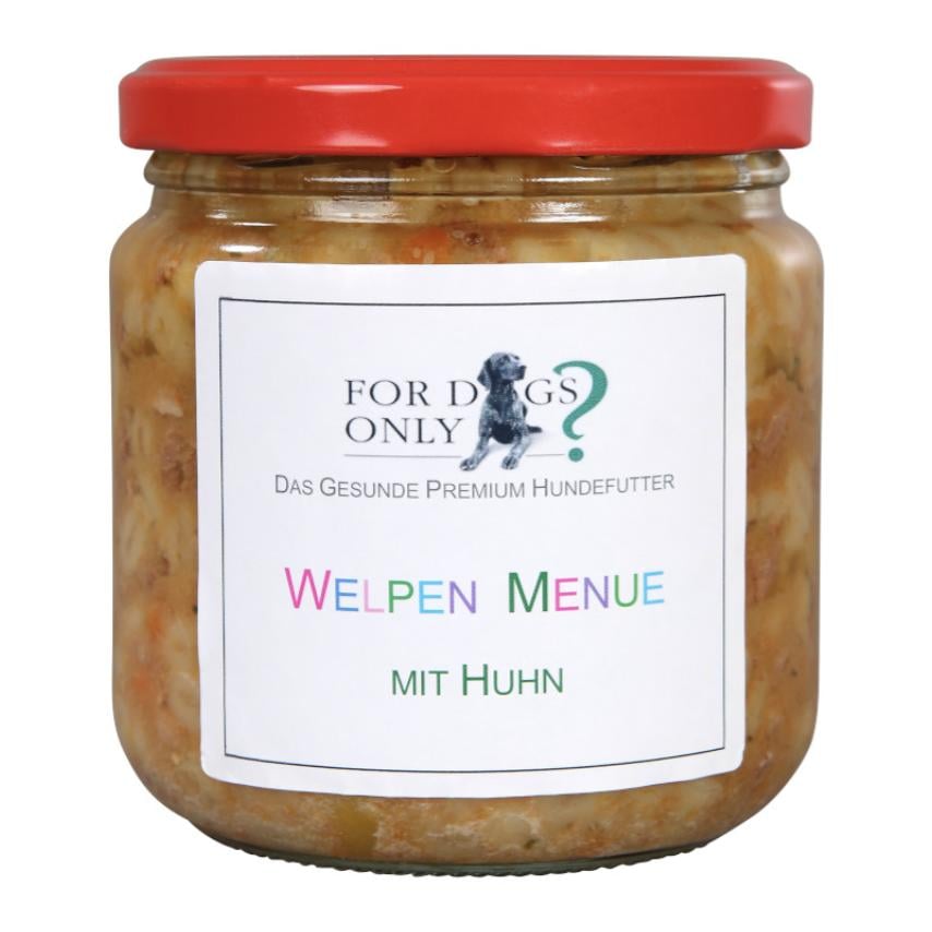 Premium Hundefutter Welpenmenue