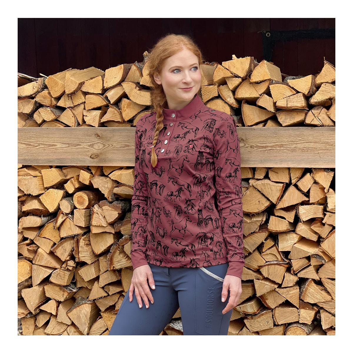 Funktionsshirt Longsleeve Horses Funktionsshirt Longsleeve Horses