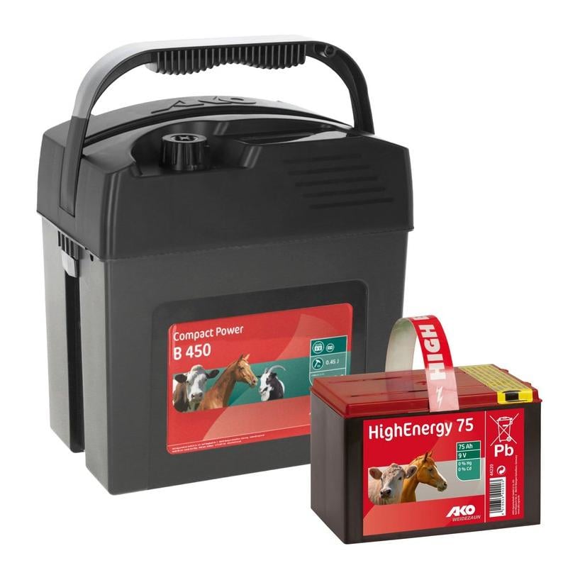 Compact Power B450, batterie 9V/75Ah incluse