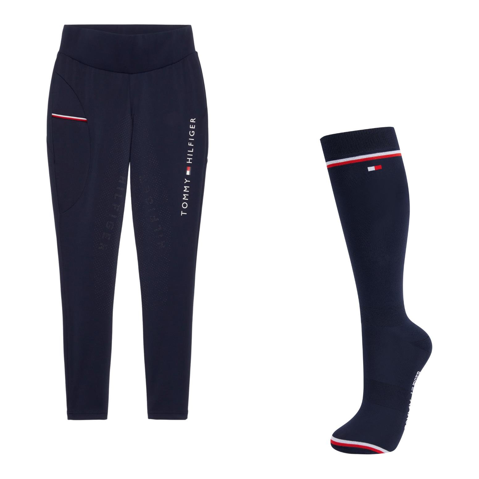 Reitleggings Elmira Winter Vollbesatz & Reitsocken Byron 2er Pack