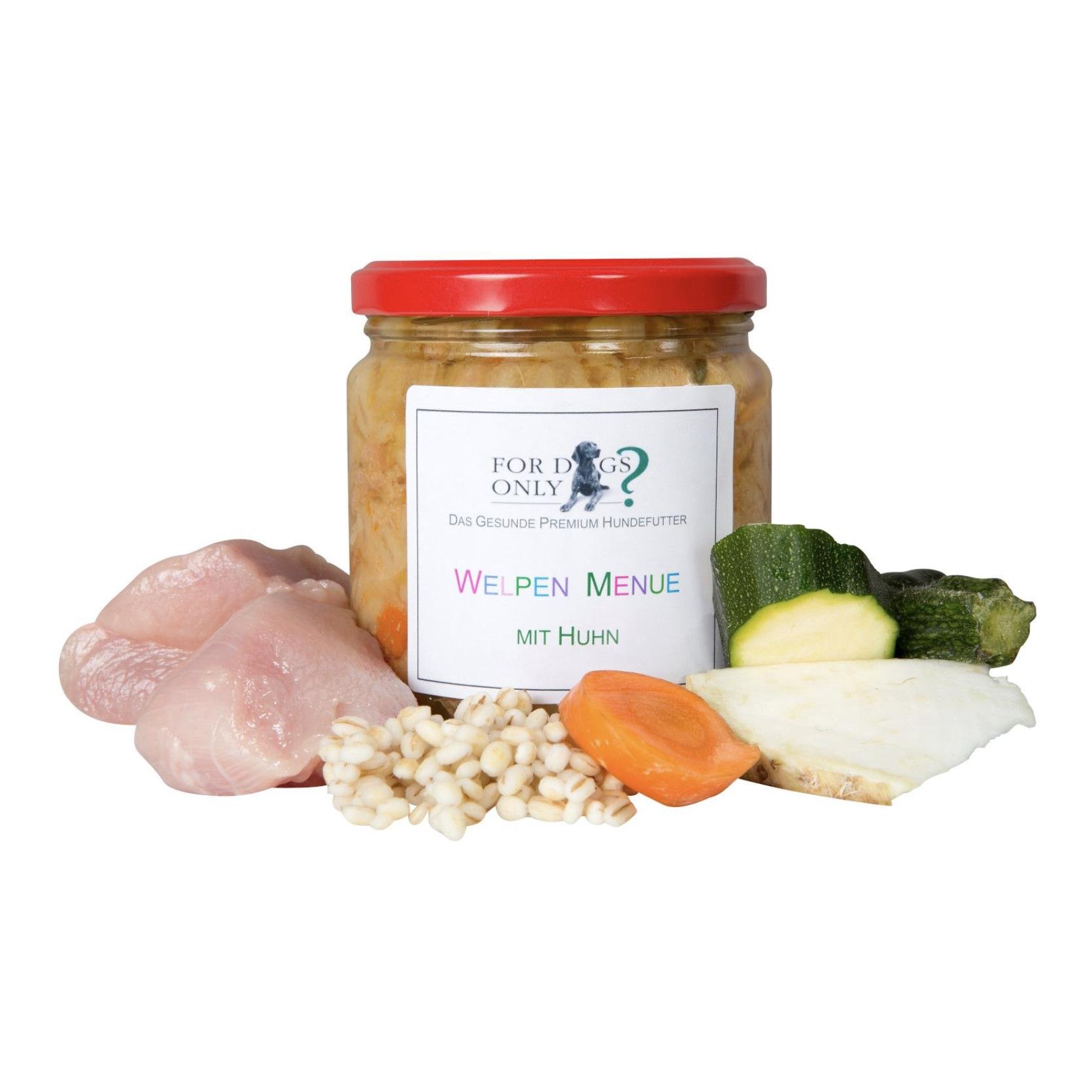 Premium Hundefutter Welpenmenue