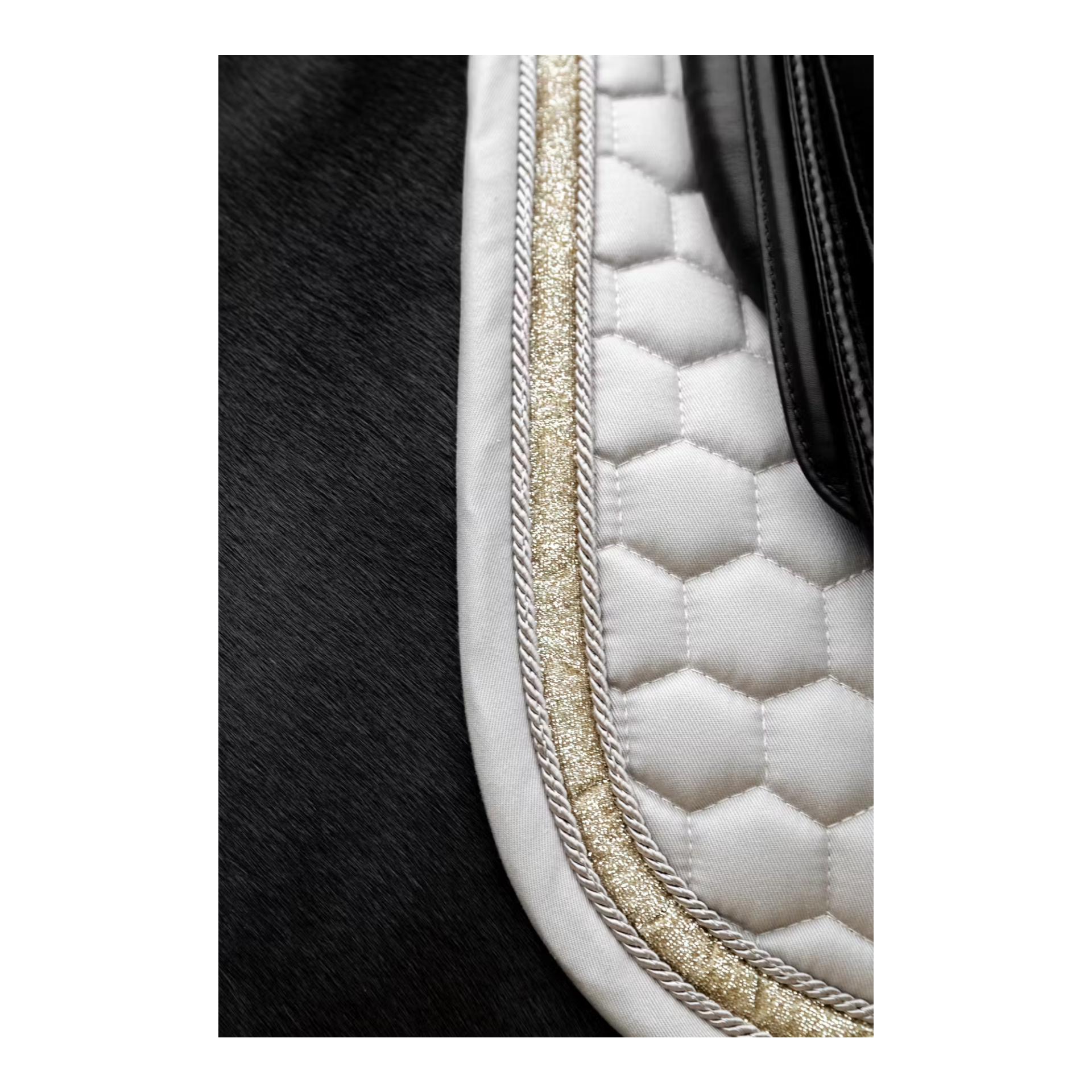 Schabracke glitzer band Dressur